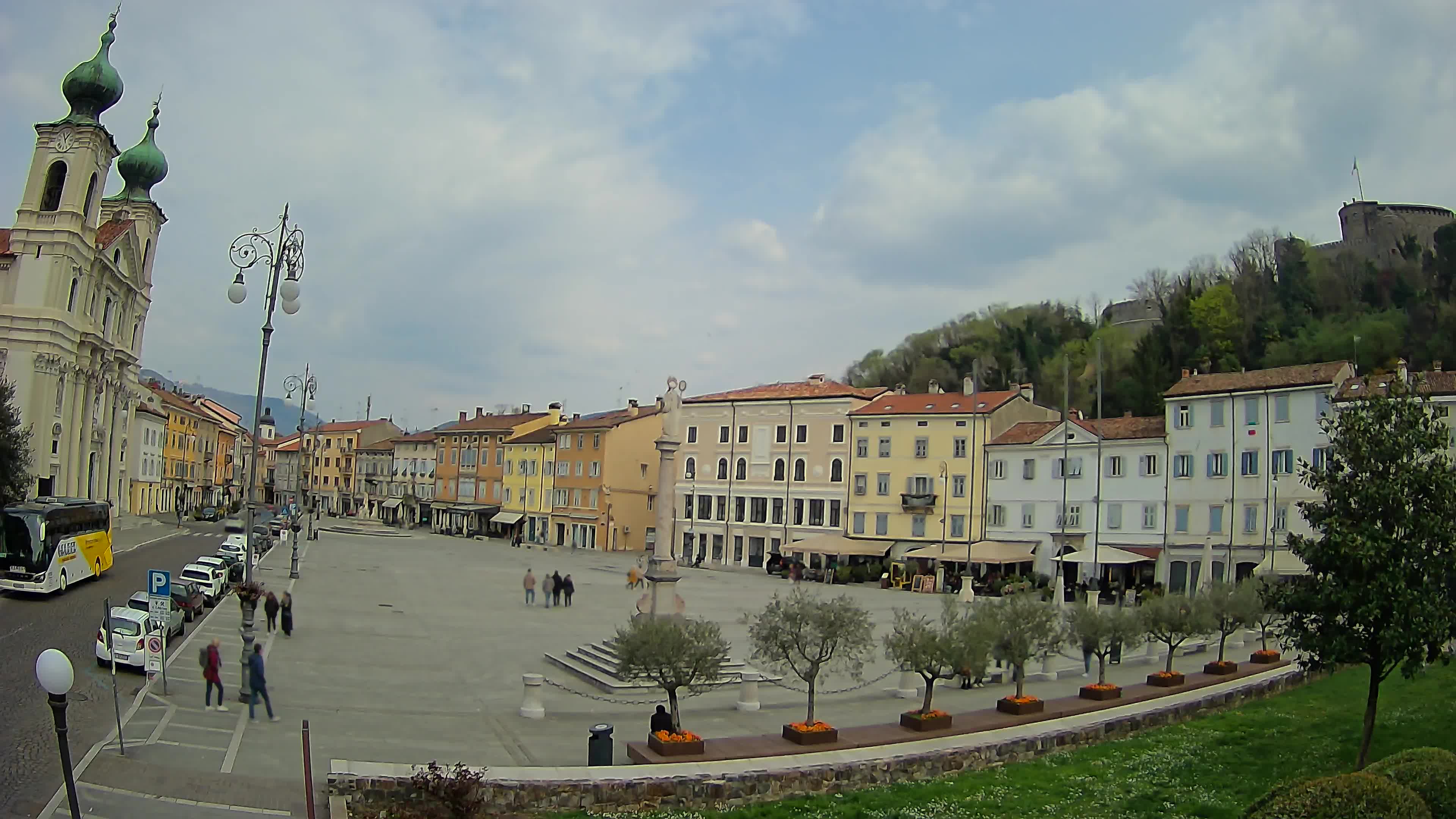 Webcam Gorizia Vittoria square – Church of st. Ignazio