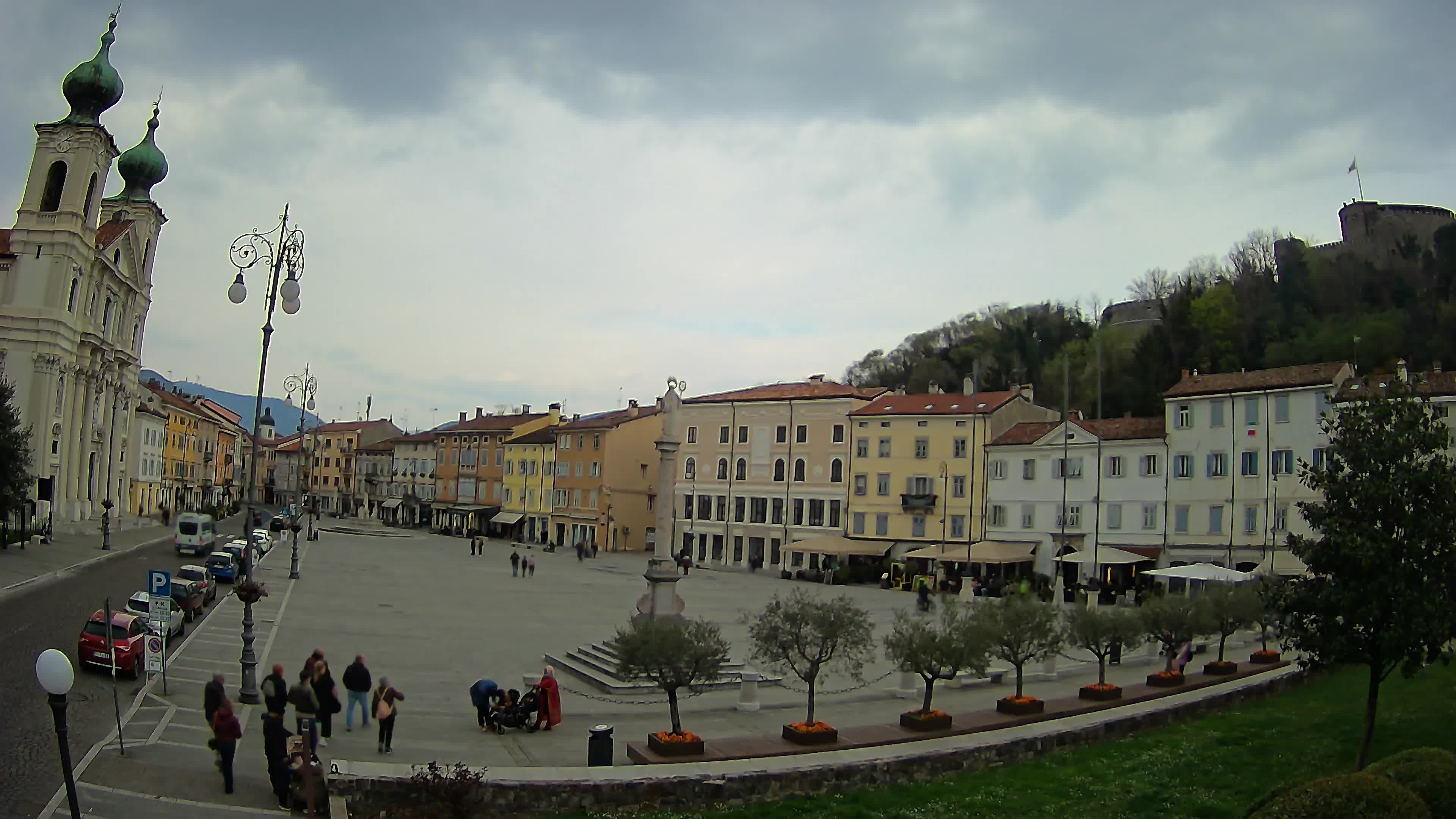 Webcam Gorizia Vittoria square – Church of st. Ignazio