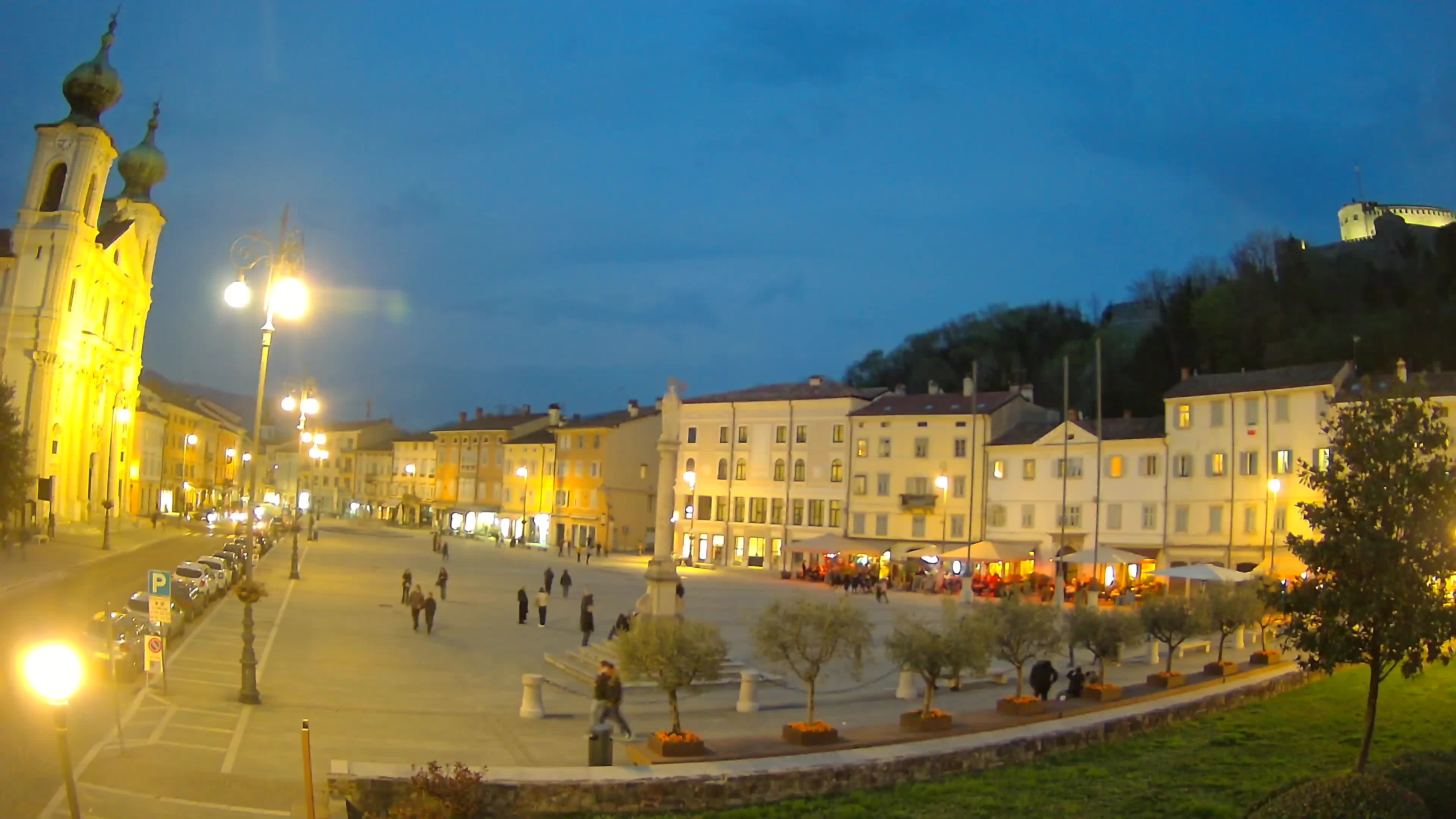 Webcam Gorizia Vittoria square – Church of st. Ignazio