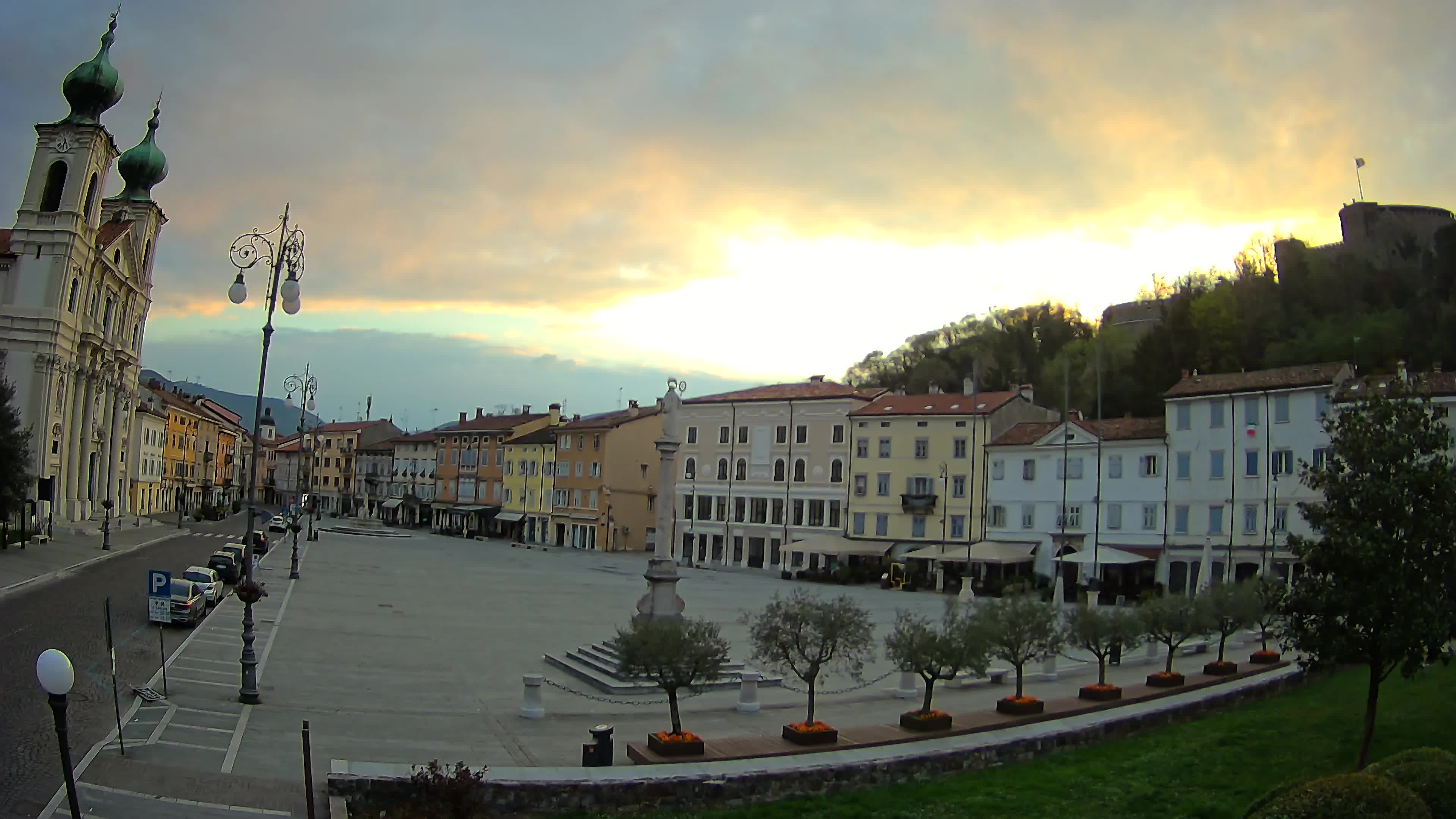 Webcam Gorizia Vittoria square – Church of st. Ignazio