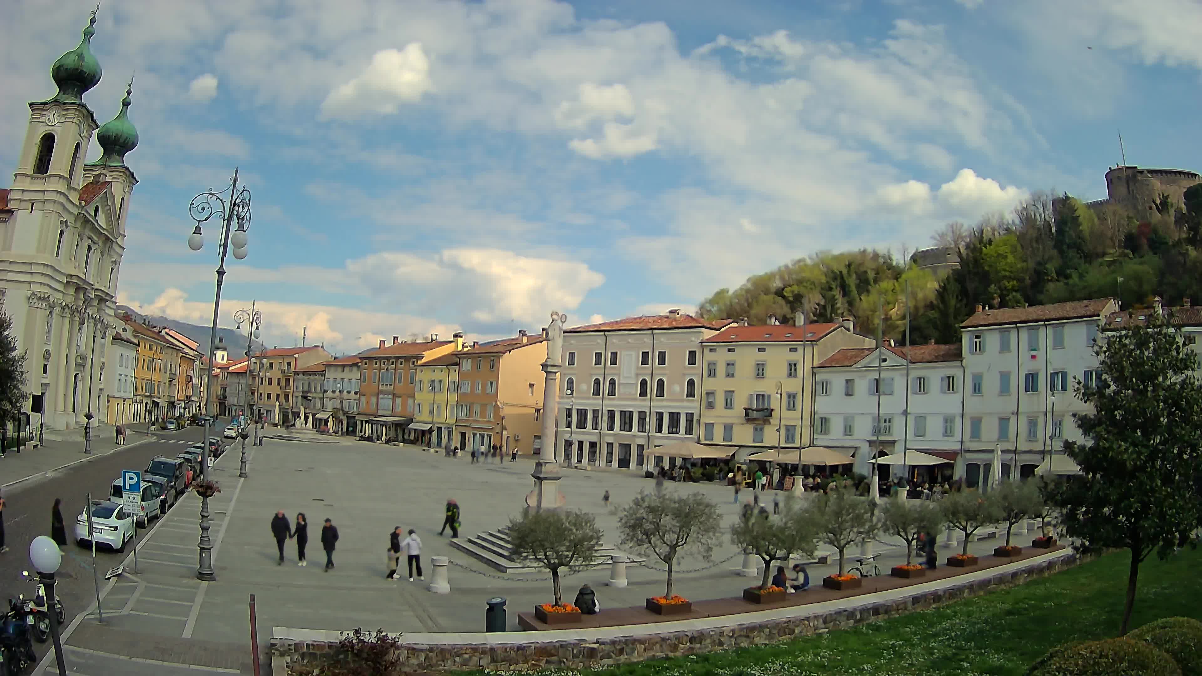 Görz – Vittoria-Platz – Kirche St. Ignazio