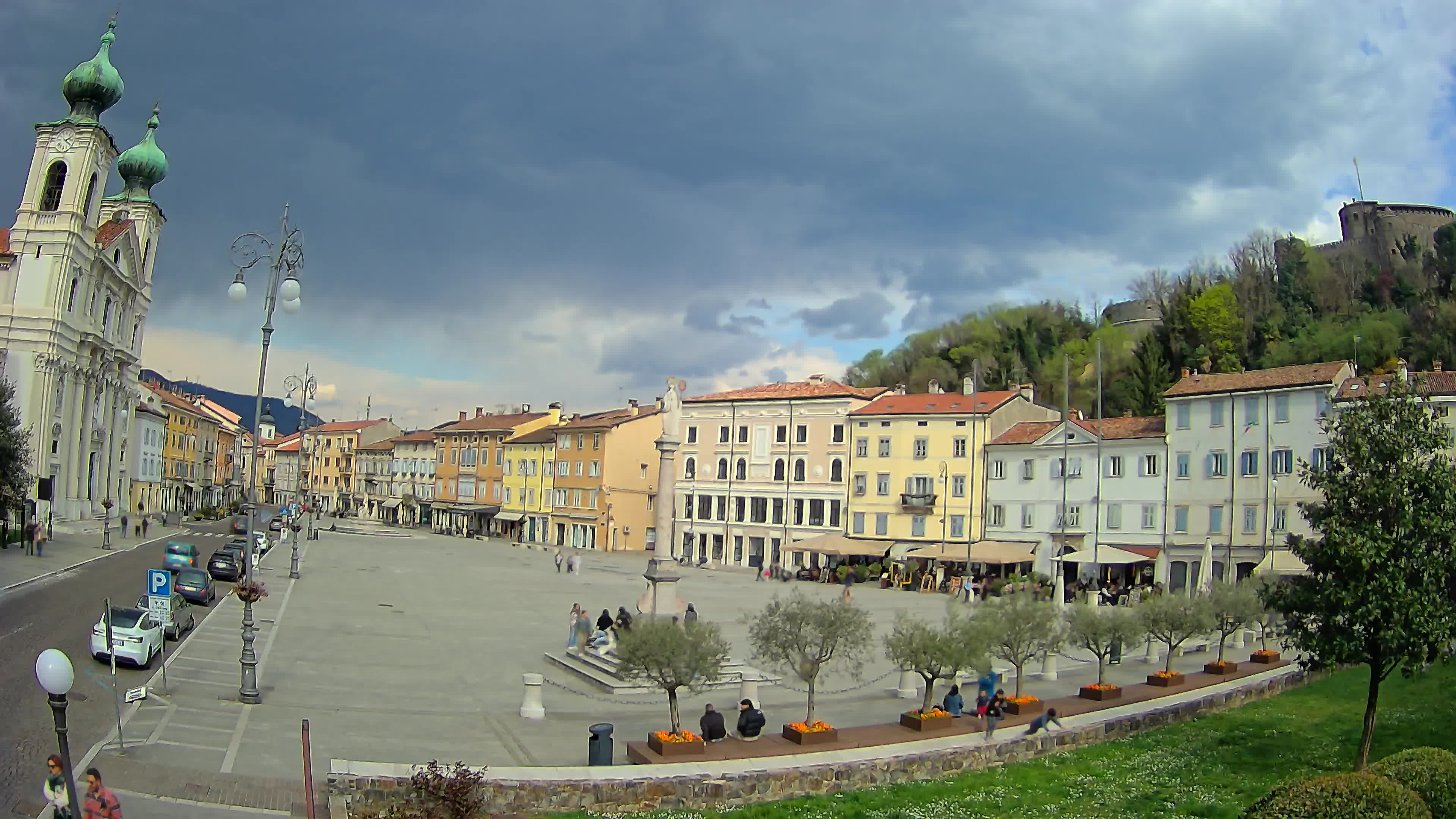 Görz – Vittoria-Platz – Kirche St. Ignazio