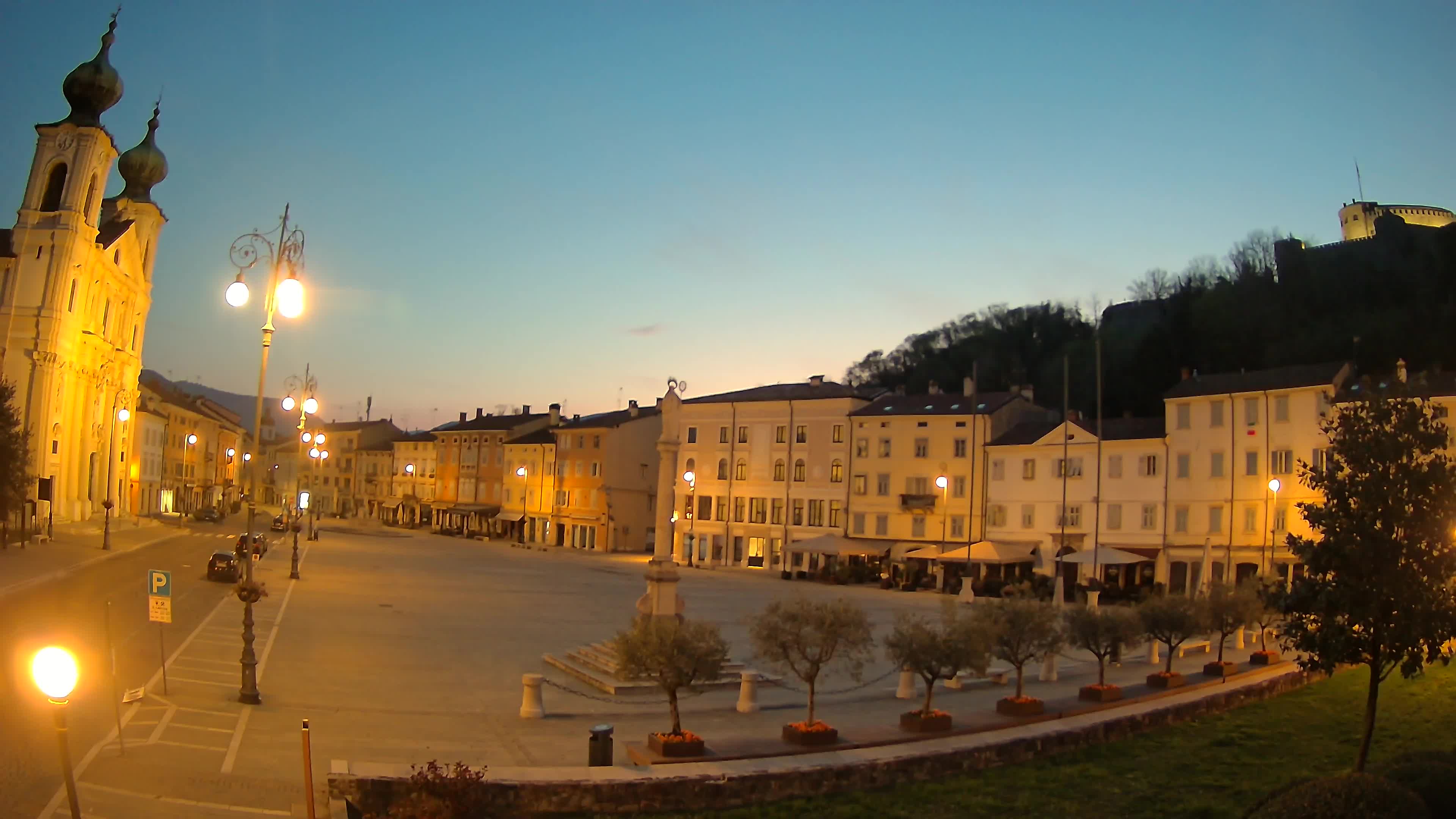Gorizia – Place Vittoria – église st. Ignazio