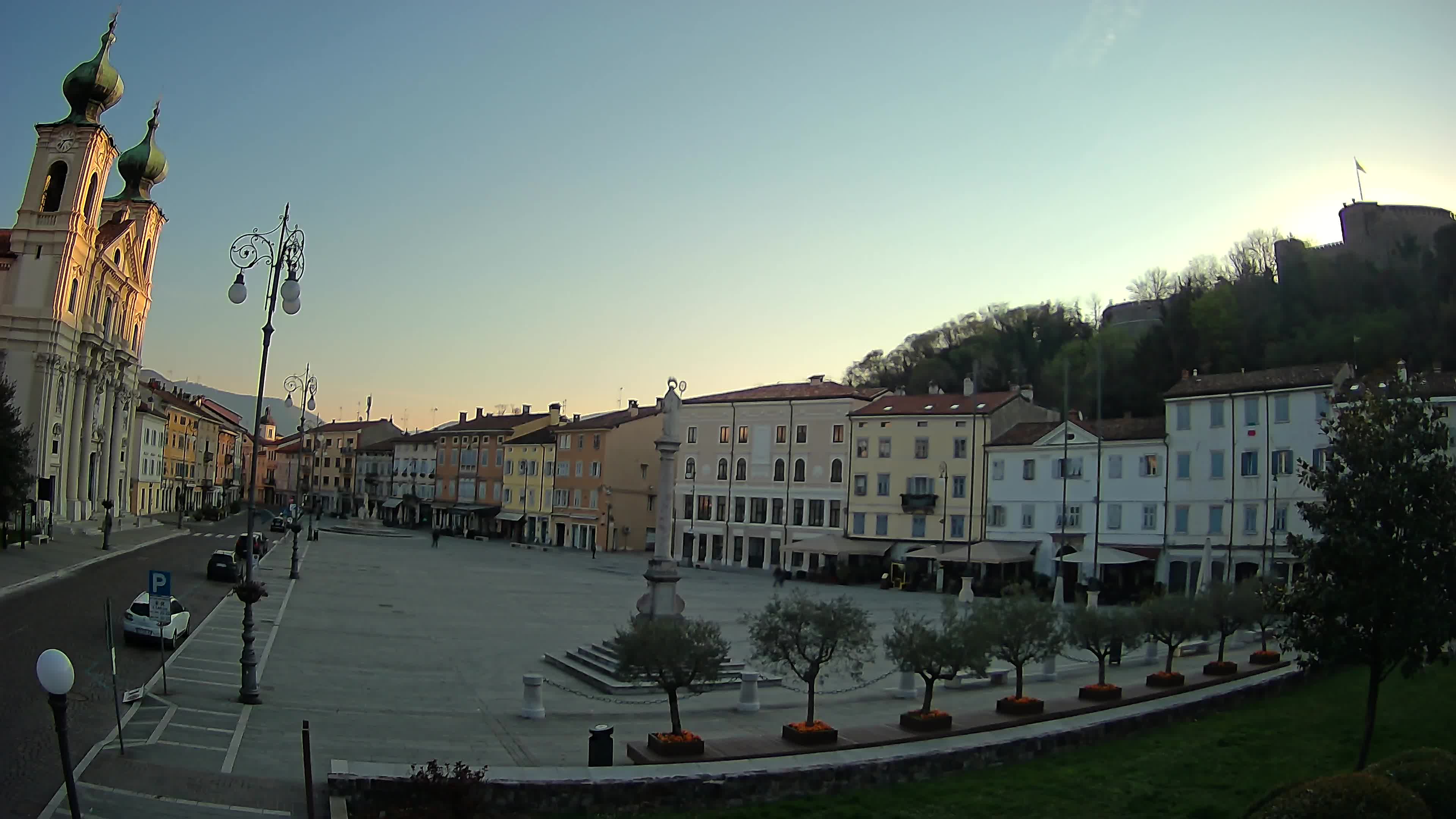 Gorizia – Place Vittoria – église st. Ignazio