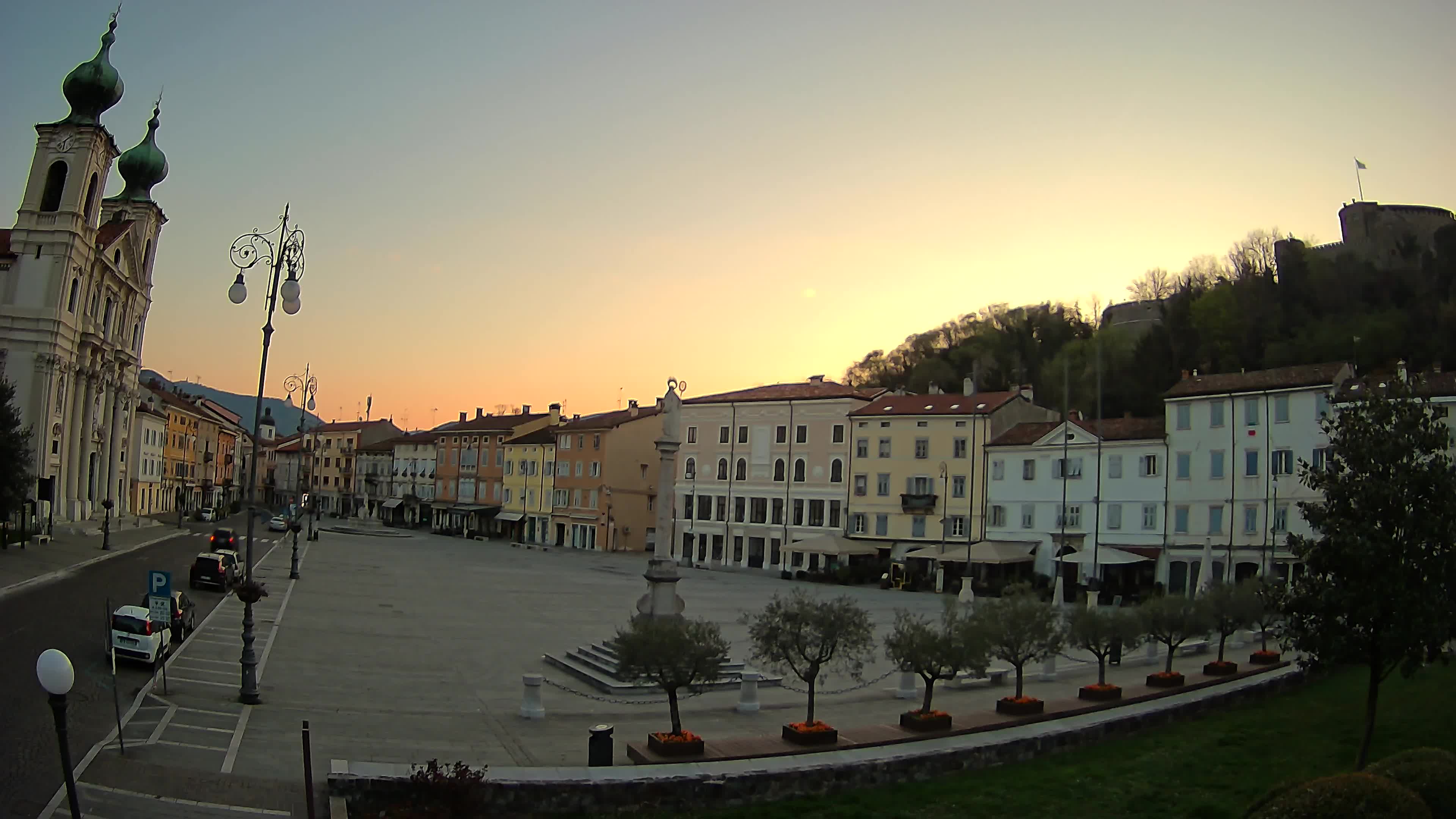 Webcam Gorizia Vittoria square – Church of st. Ignazio