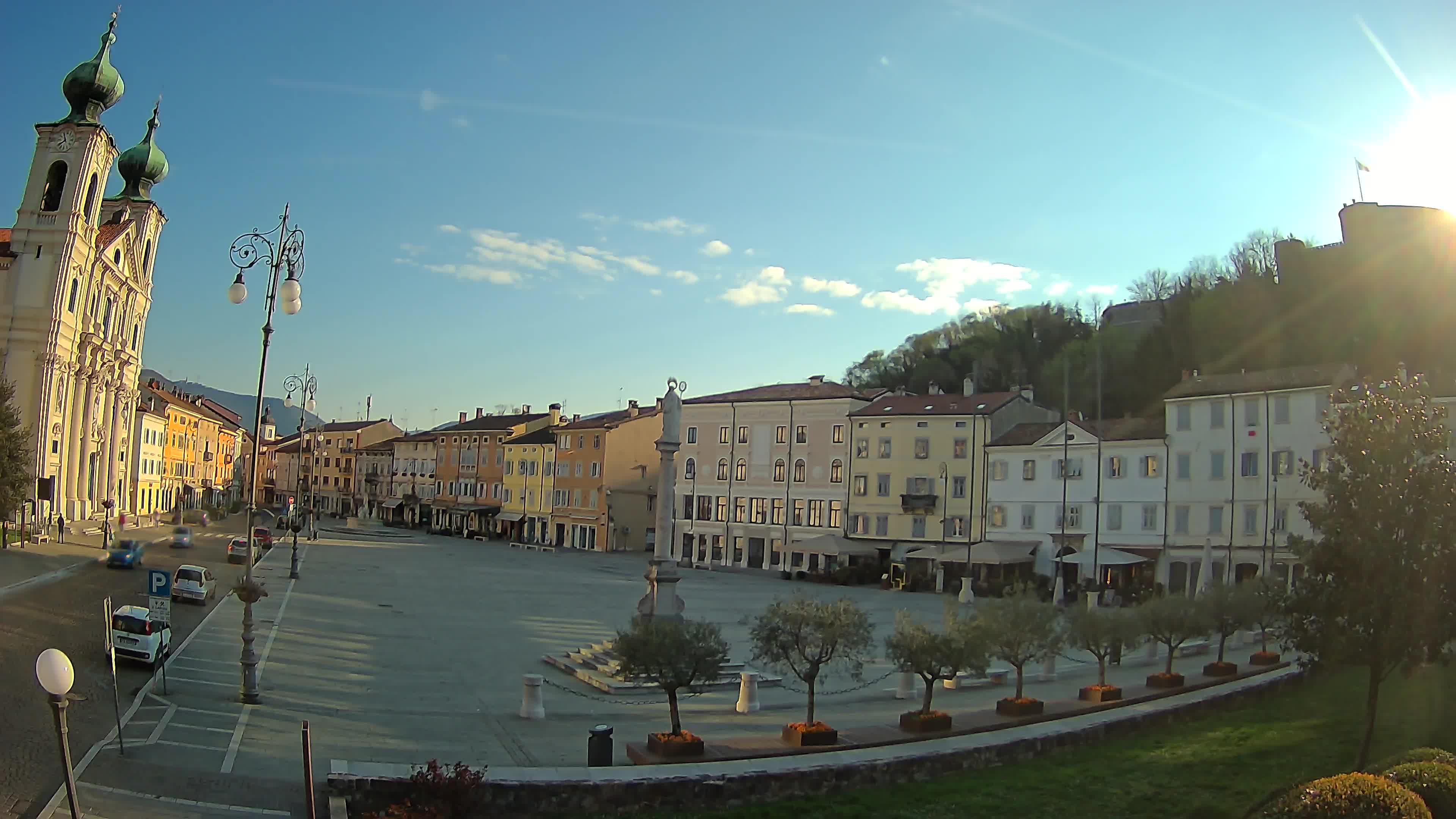 Webcam Gorizia Vittoria square – Church of st. Ignazio