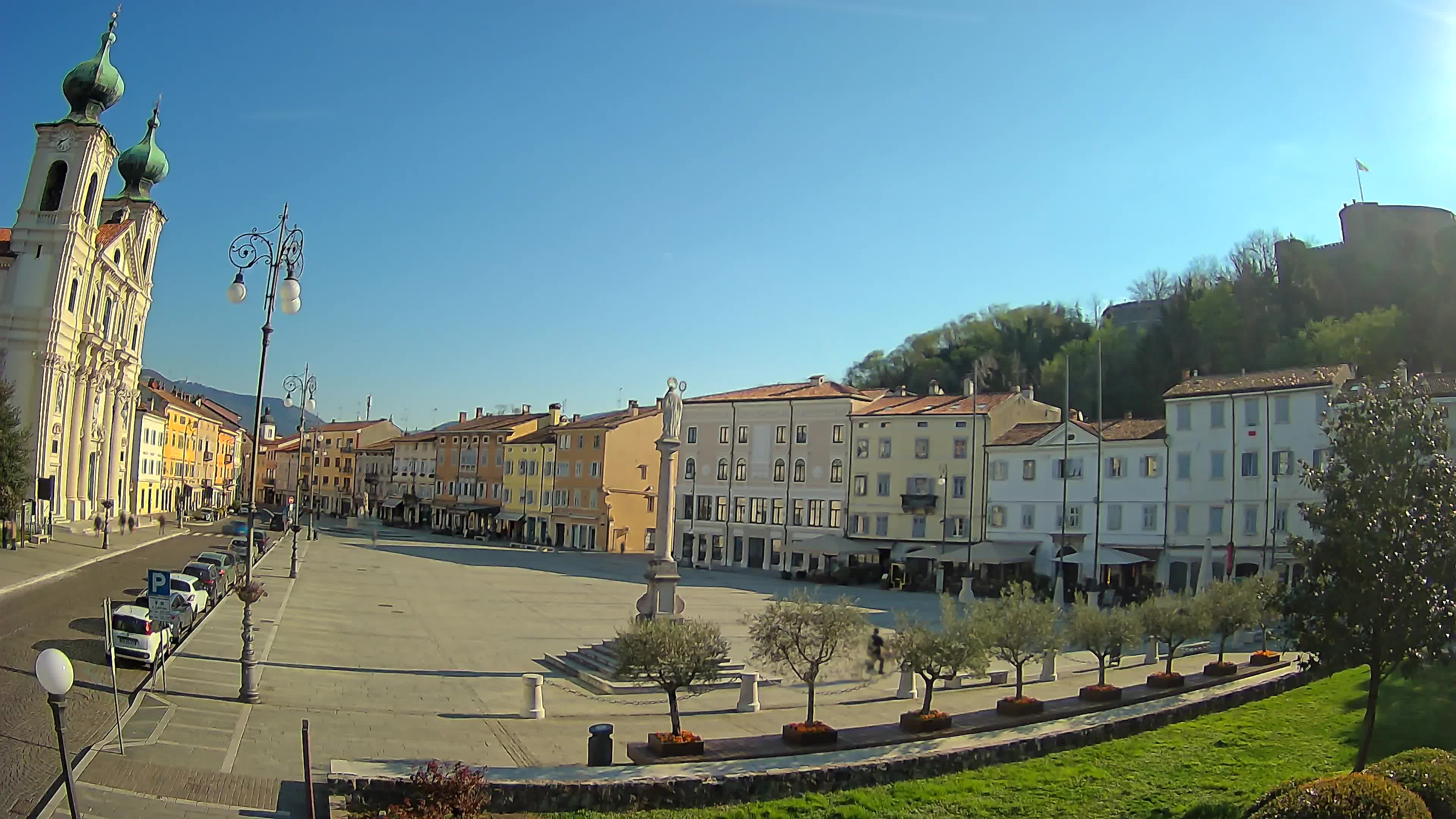 Webcam Gorizia Vittoria square – Church of st. Ignazio