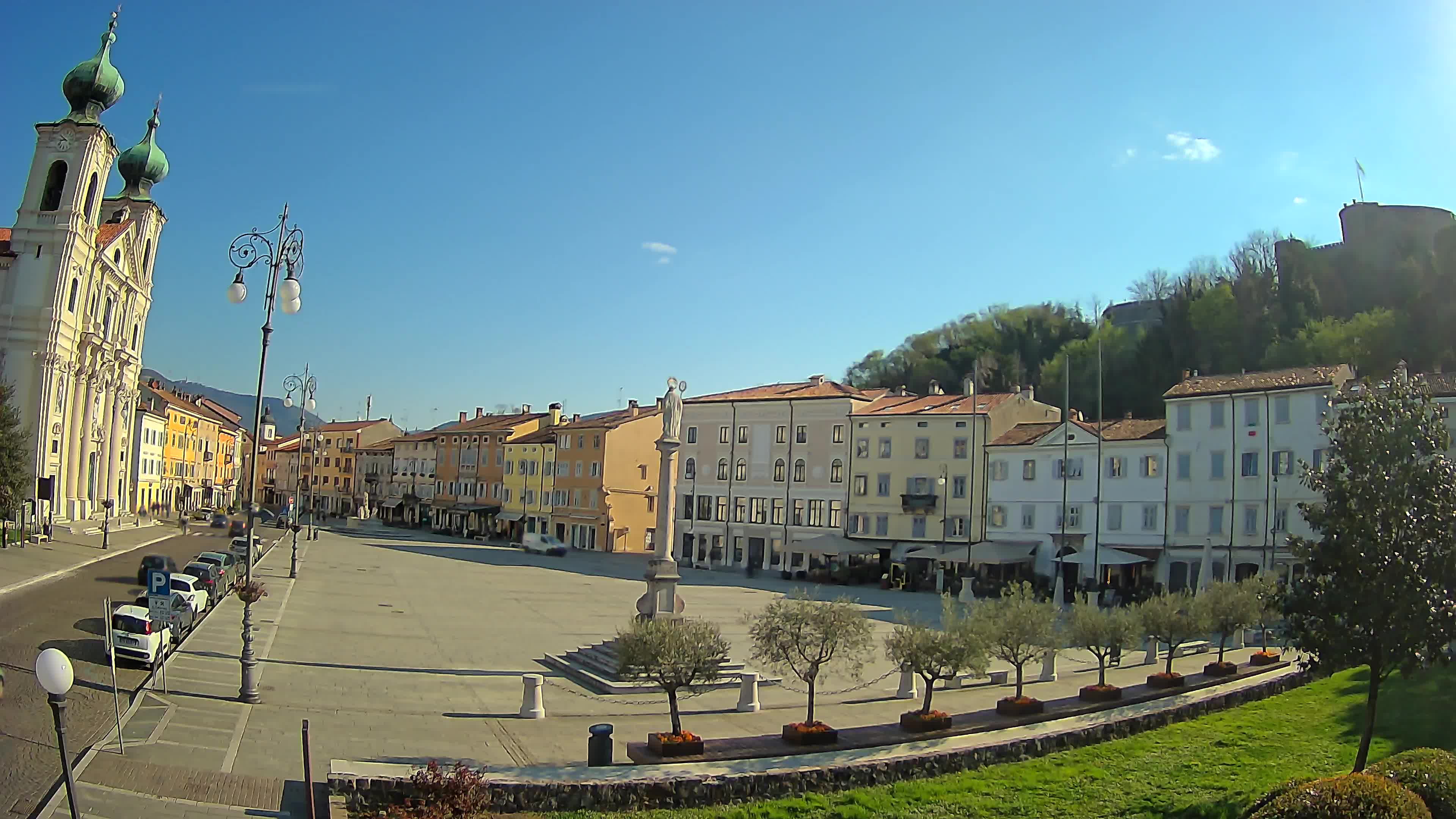 Webcam Gorizia Vittoria square – Church of st. Ignazio