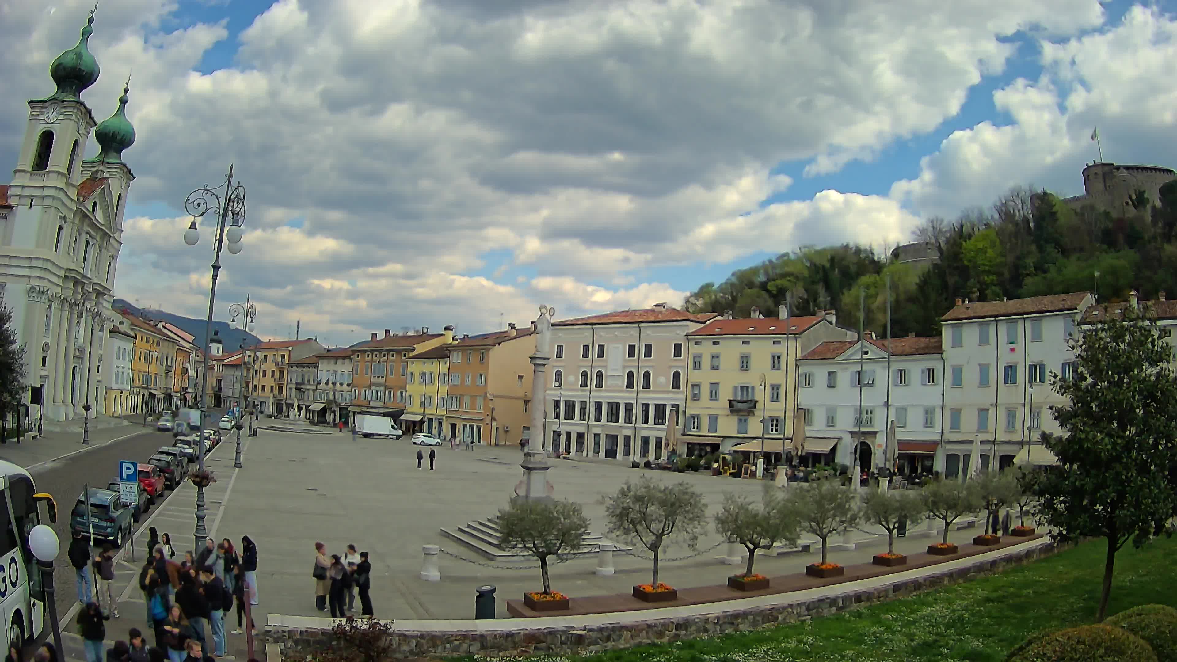 Webcam Gorizia Vittoria square – Church of st. Ignazio