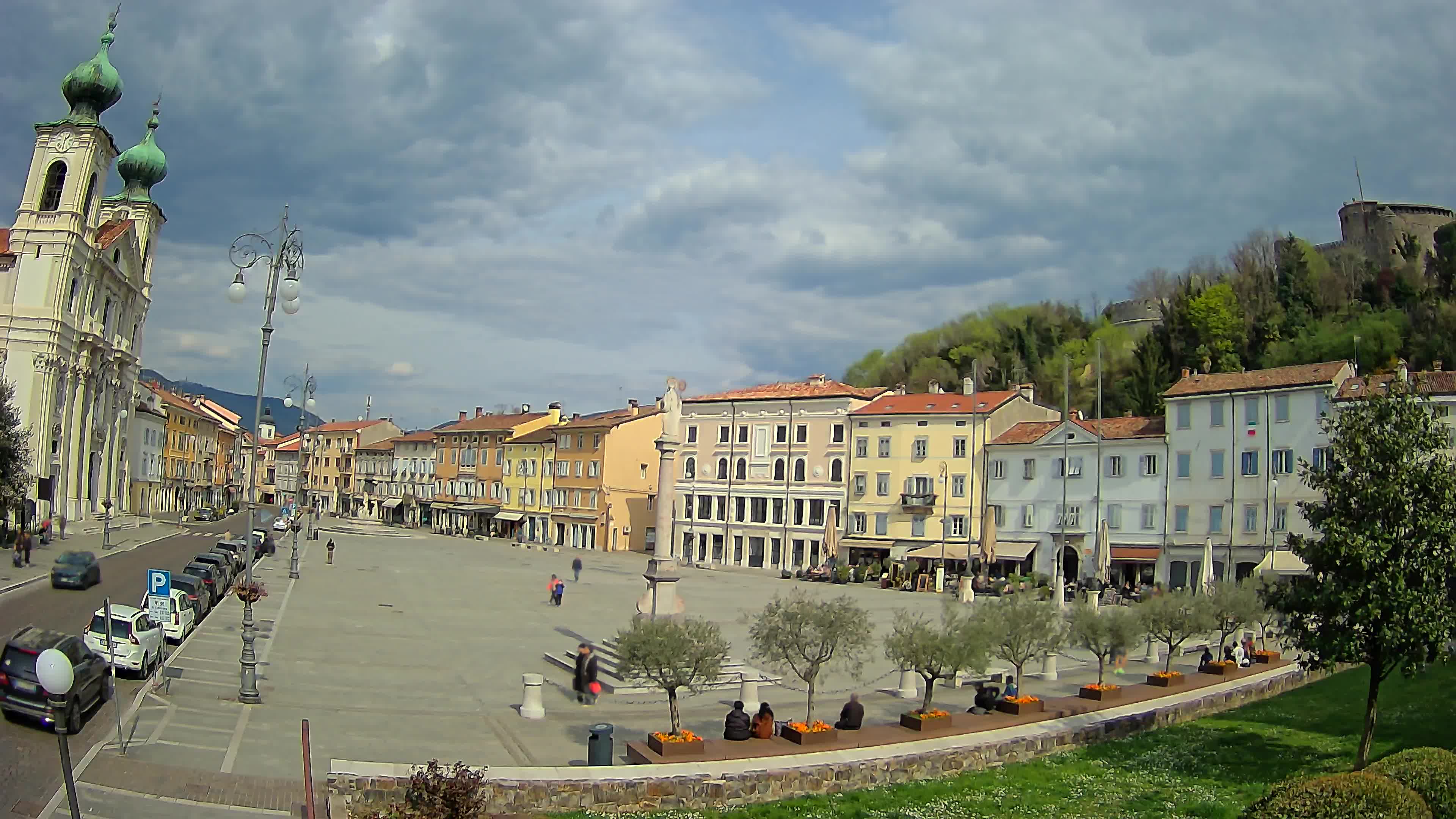 Webcam Gorizia Vittoria square – Church of st. Ignazio