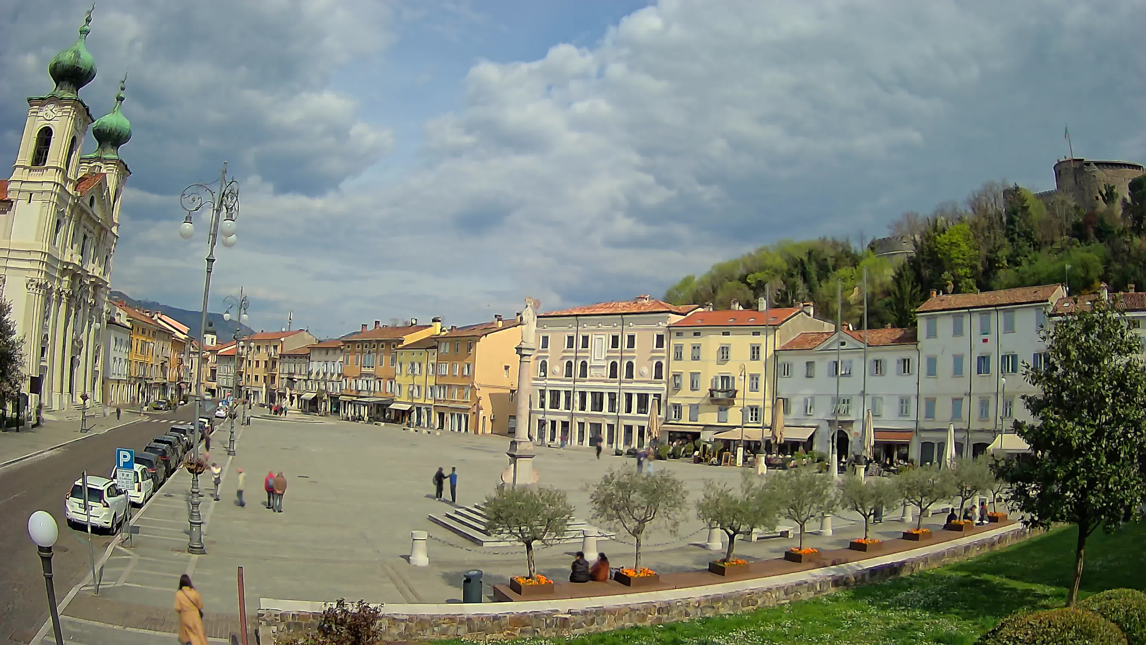 Webcam Gorizia Vittoria square – Church of st. Ignazio