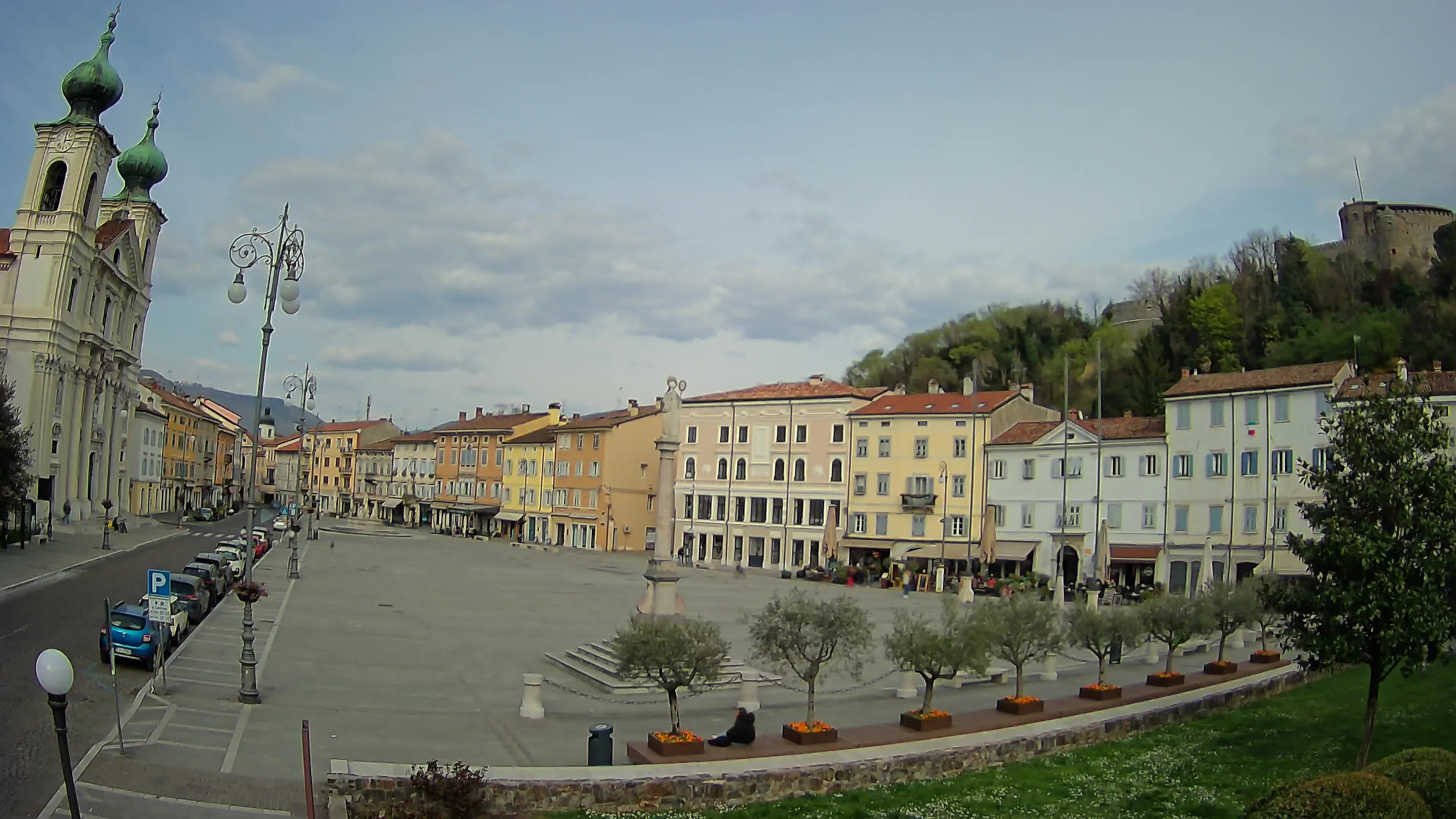 Webcam Gorizia Vittoria square – Church of st. Ignazio