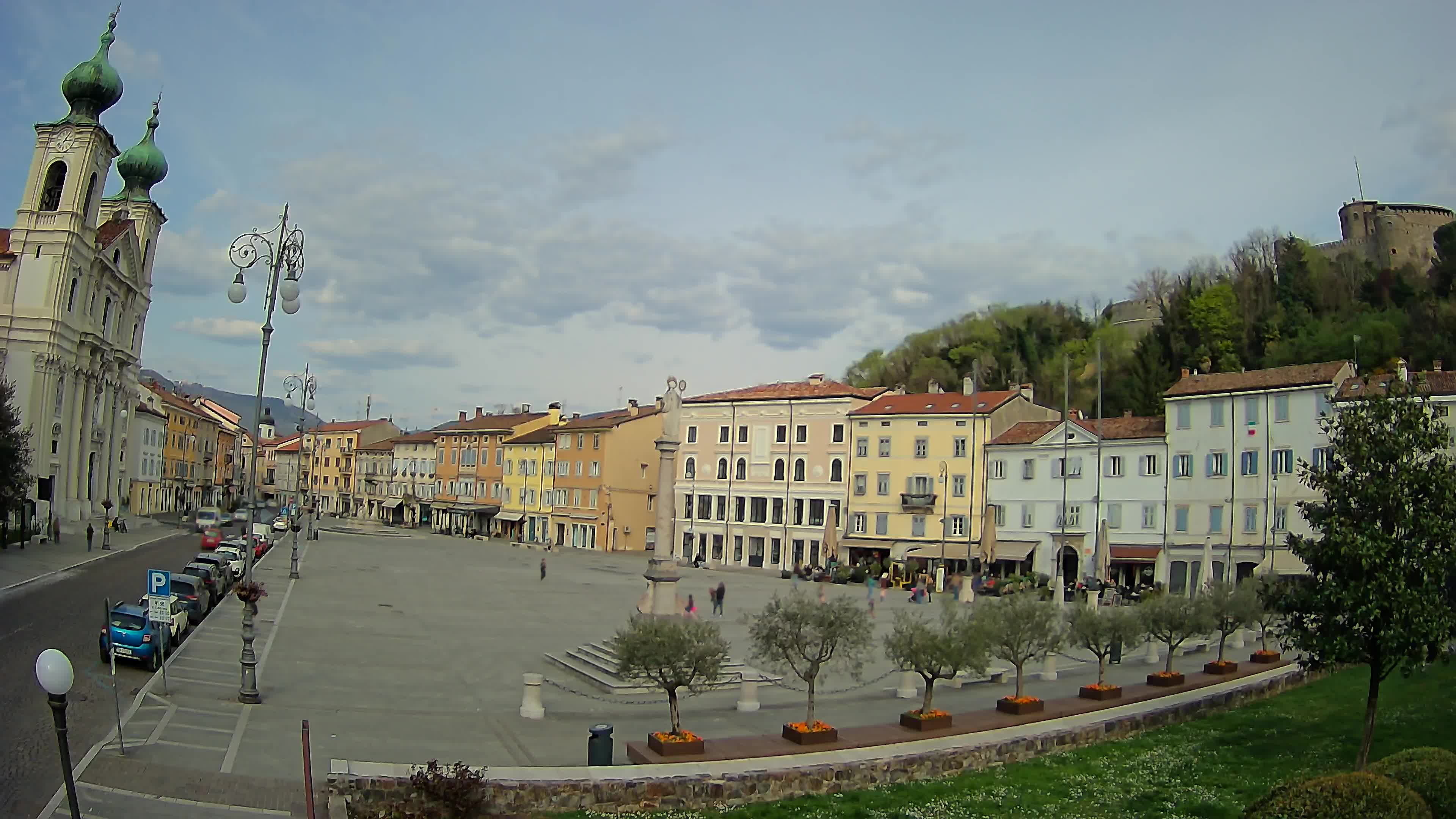 Webcam Gorizia Vittoria square – Church of st. Ignazio