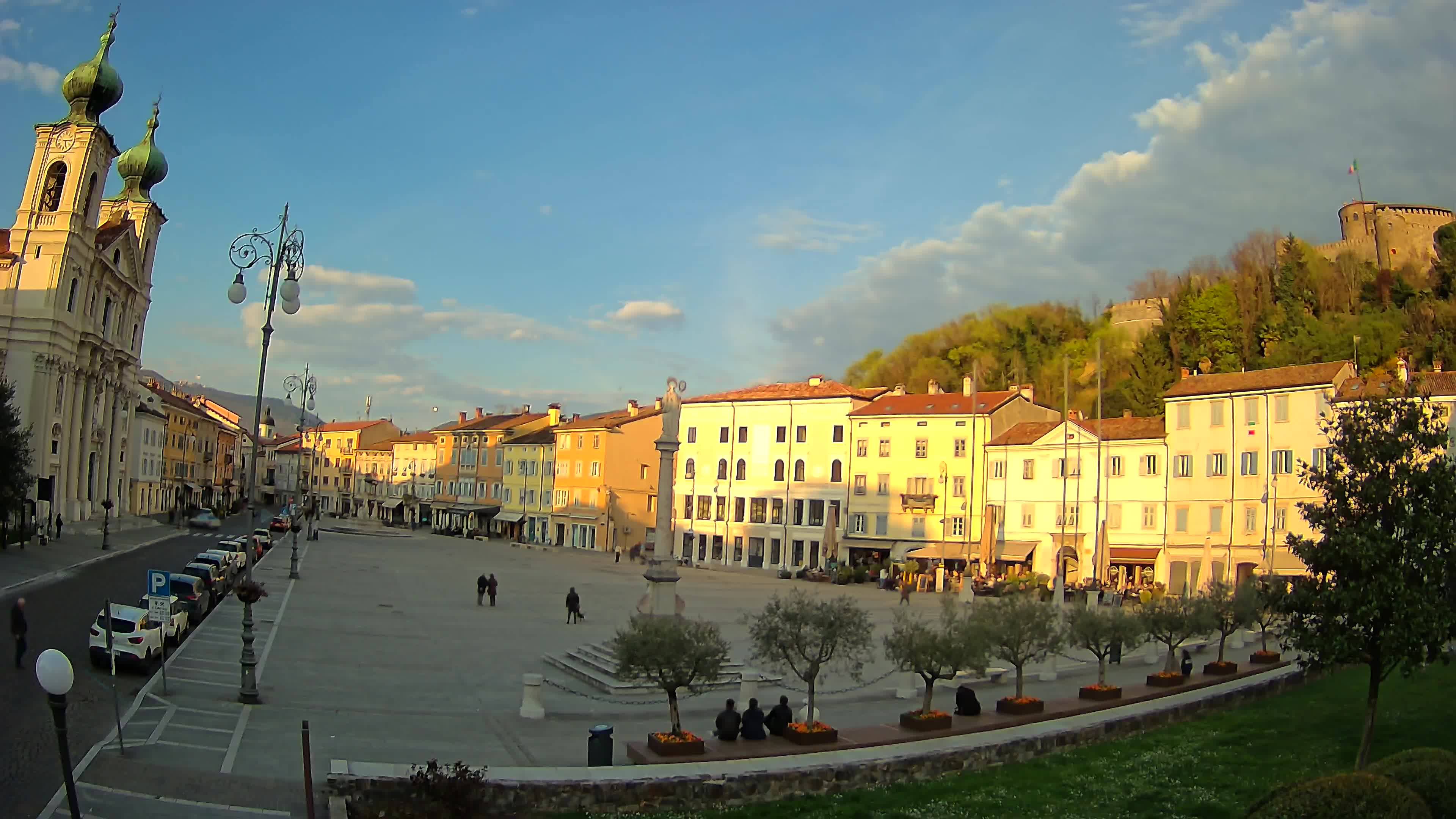 Webcam Gorizia Vittoria square – Church of st. Ignazio