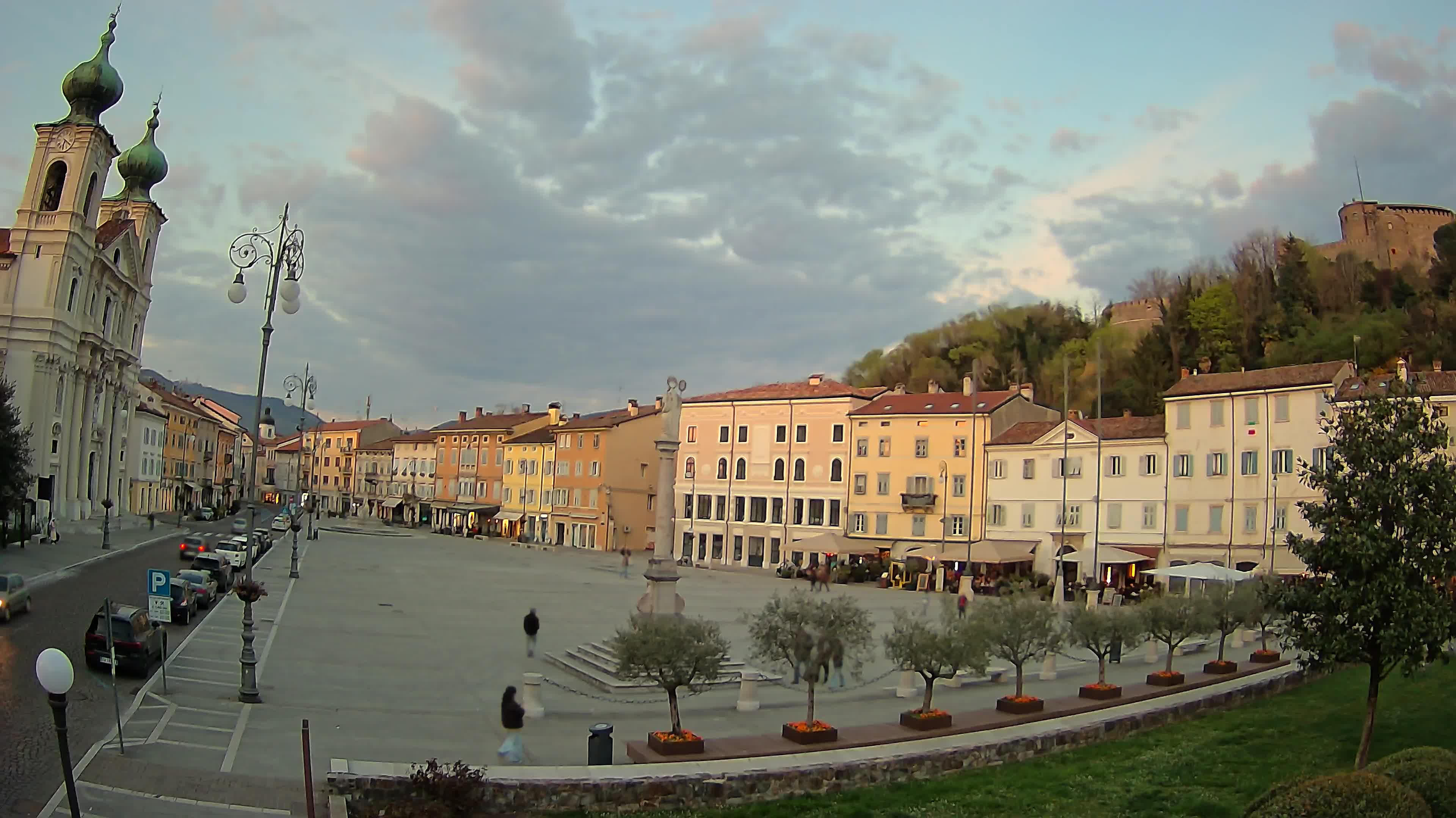 Webcam Gorizia Vittoria square – Church of st. Ignazio