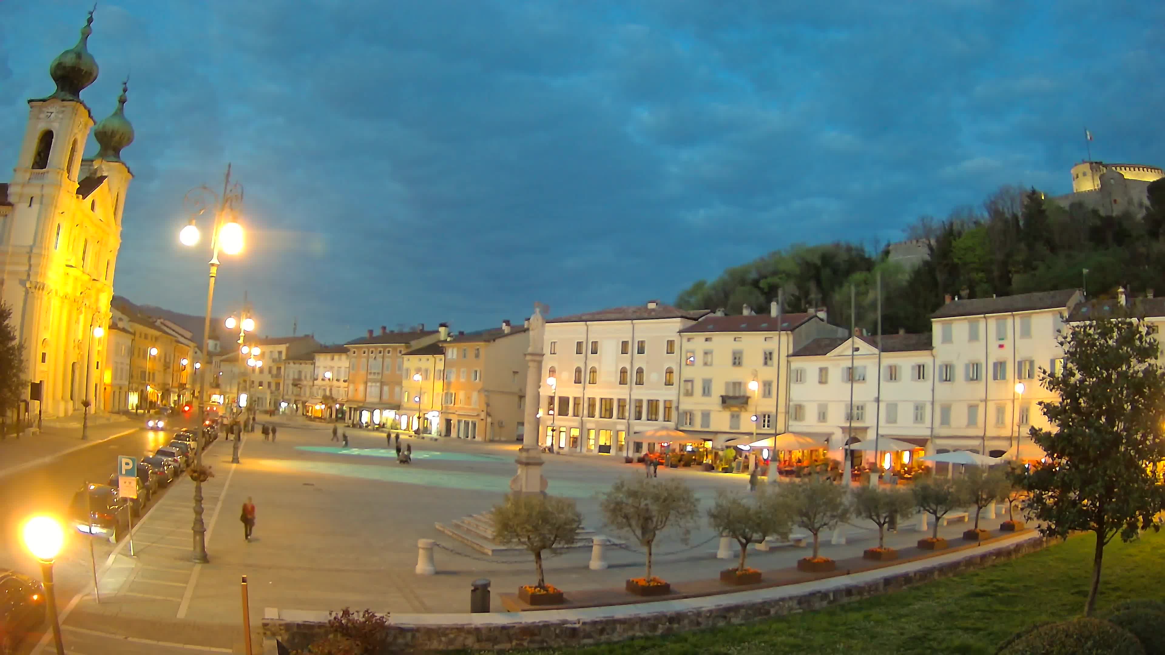 Gorizia – Place Vittoria – église st. Ignazio