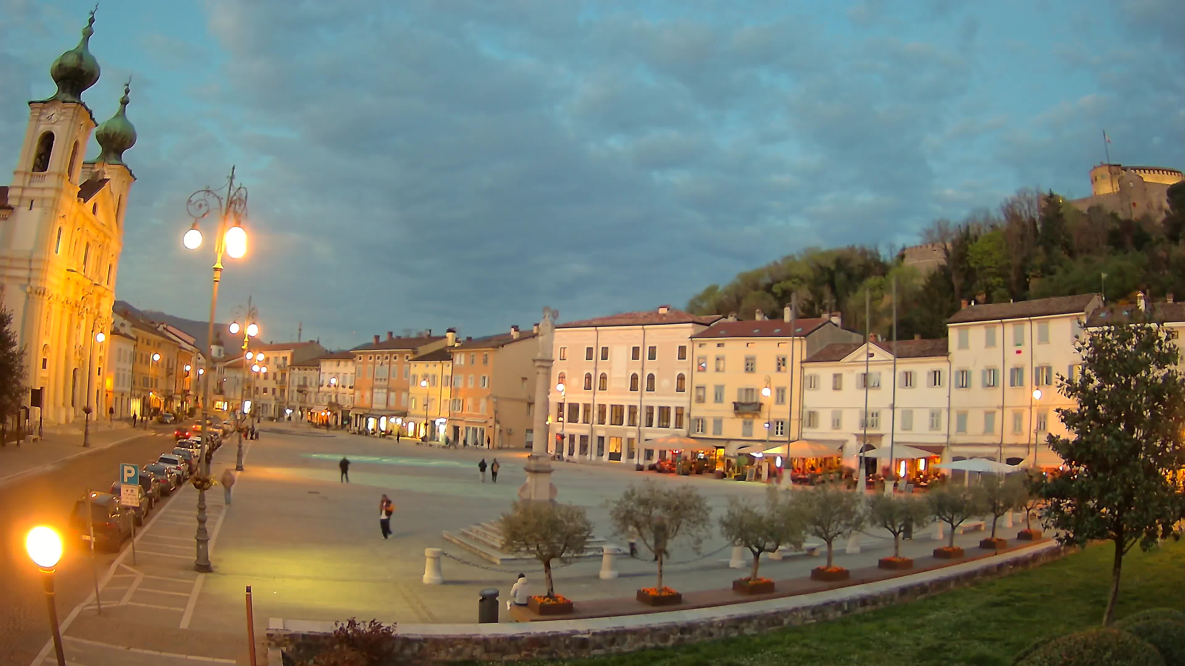 Gorizia – Place Vittoria – église st. Ignazio