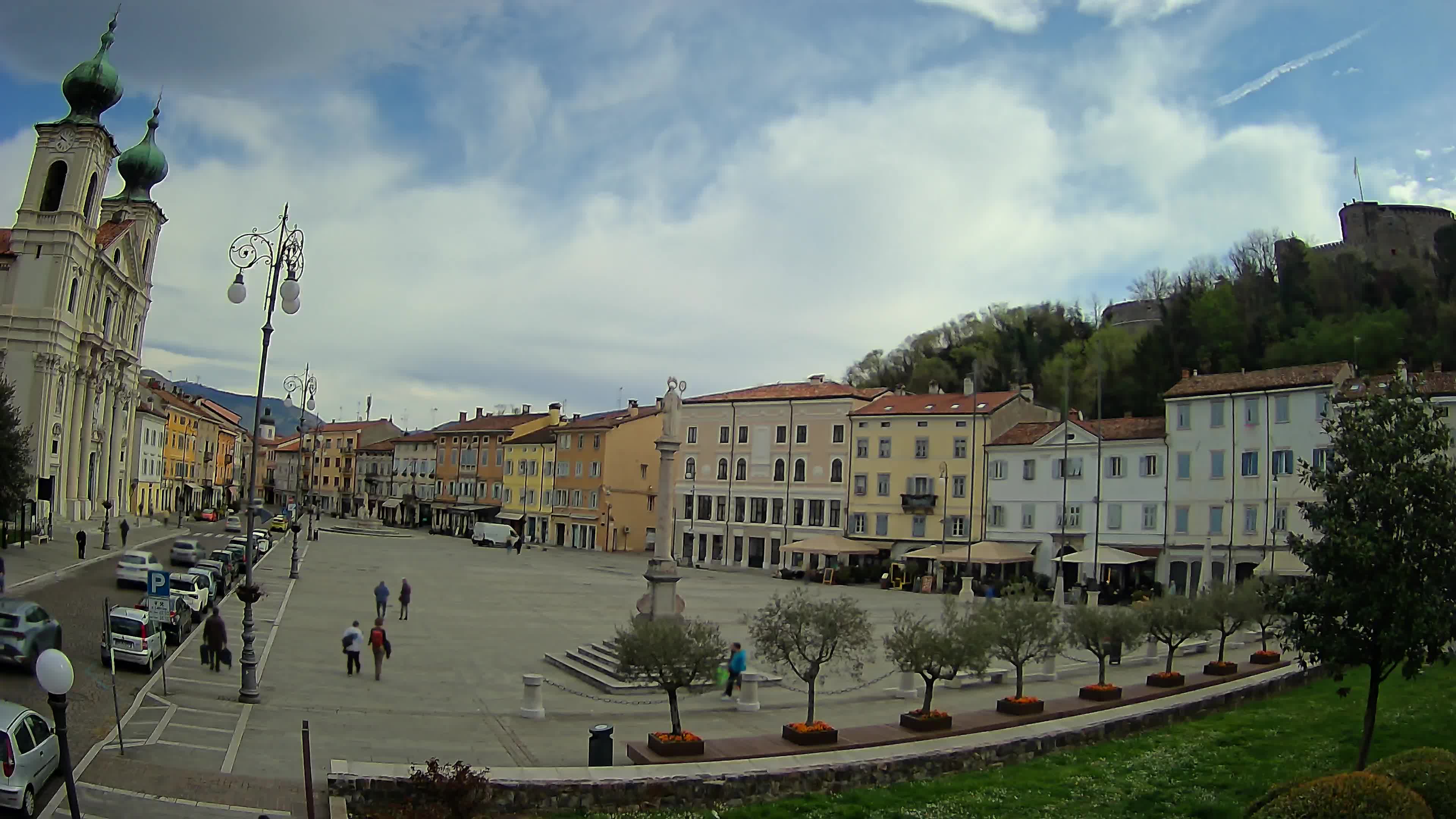 Webcam Gorizia Vittoria square – Church of st. Ignazio
