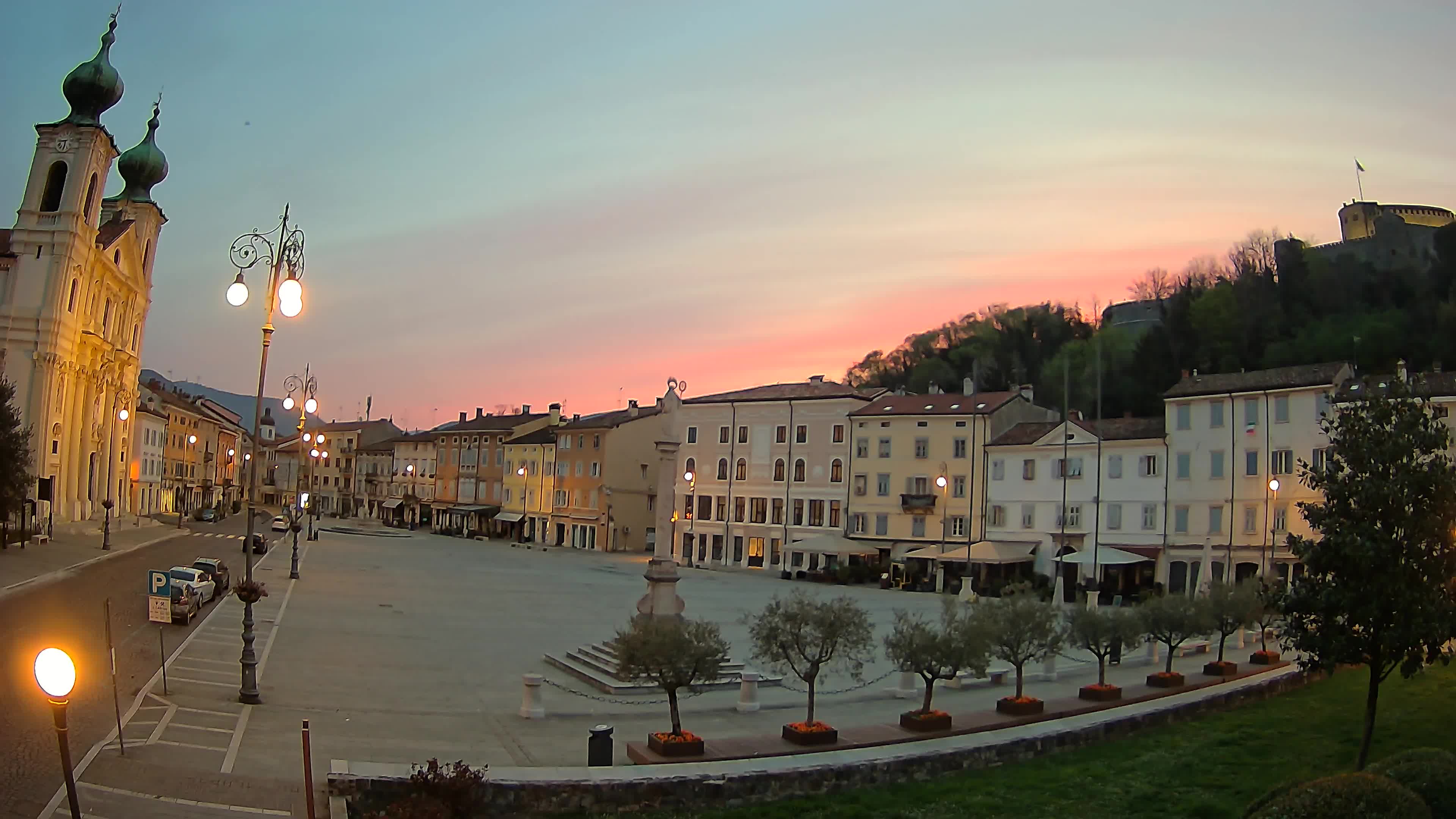 Webcam Gorizia Vittoria square – Church of st. Ignazio