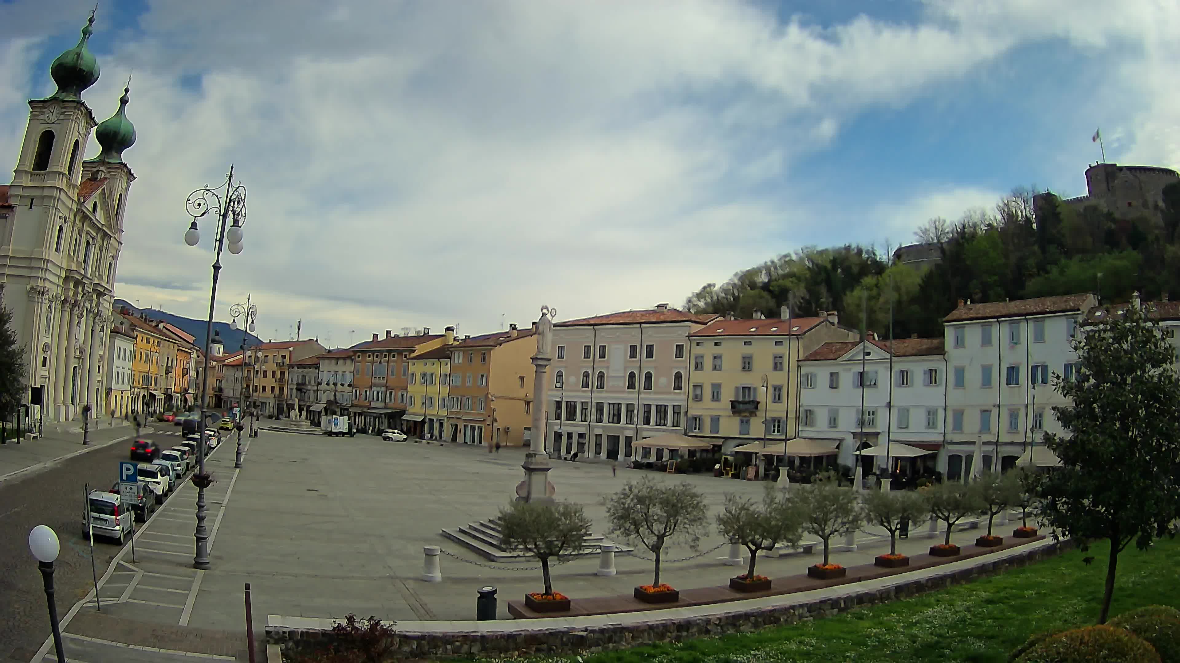 Webcam Gorizia Vittoria square – Church of st. Ignazio