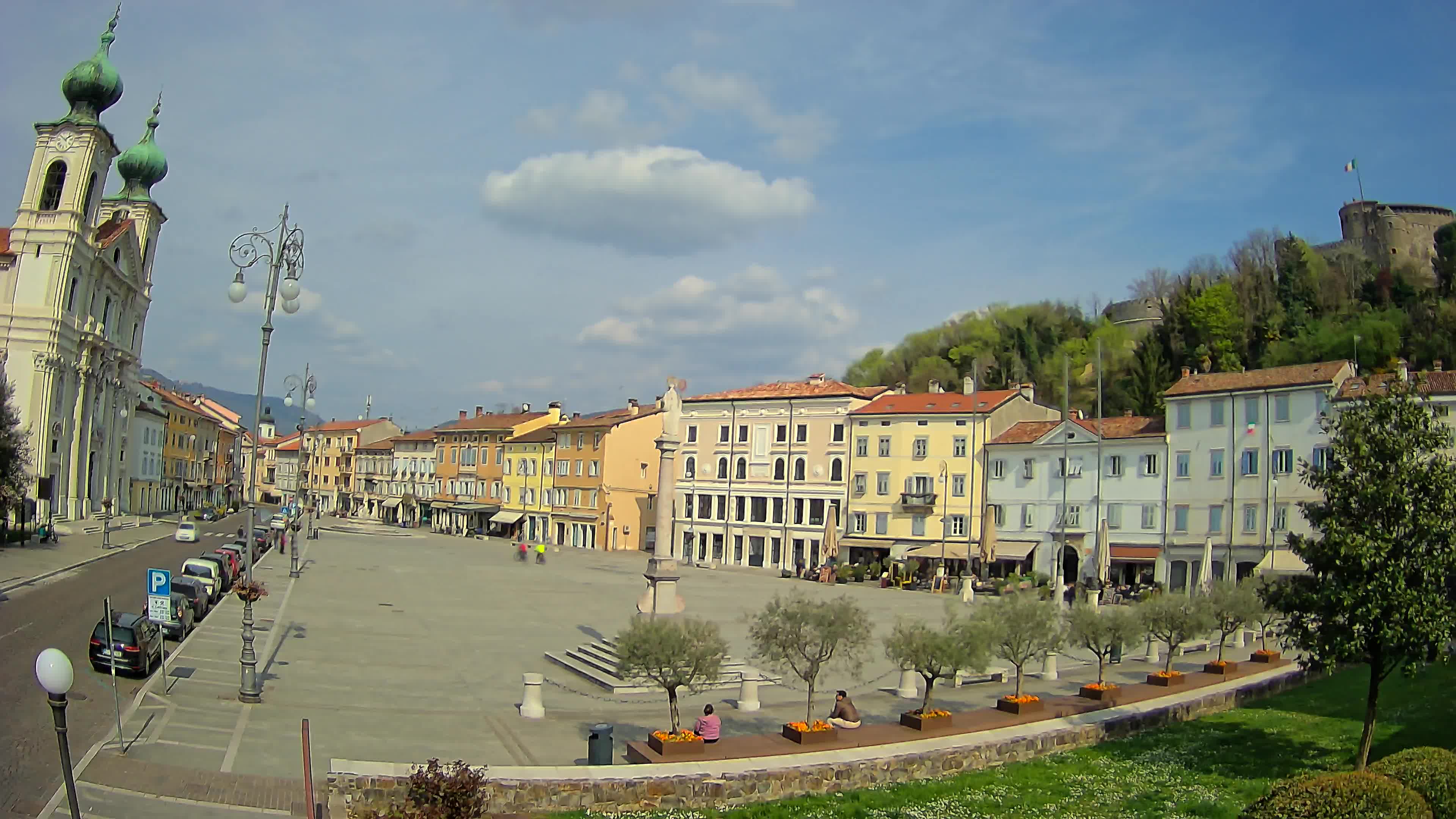 Gorizia – Place Vittoria – église st. Ignazio
