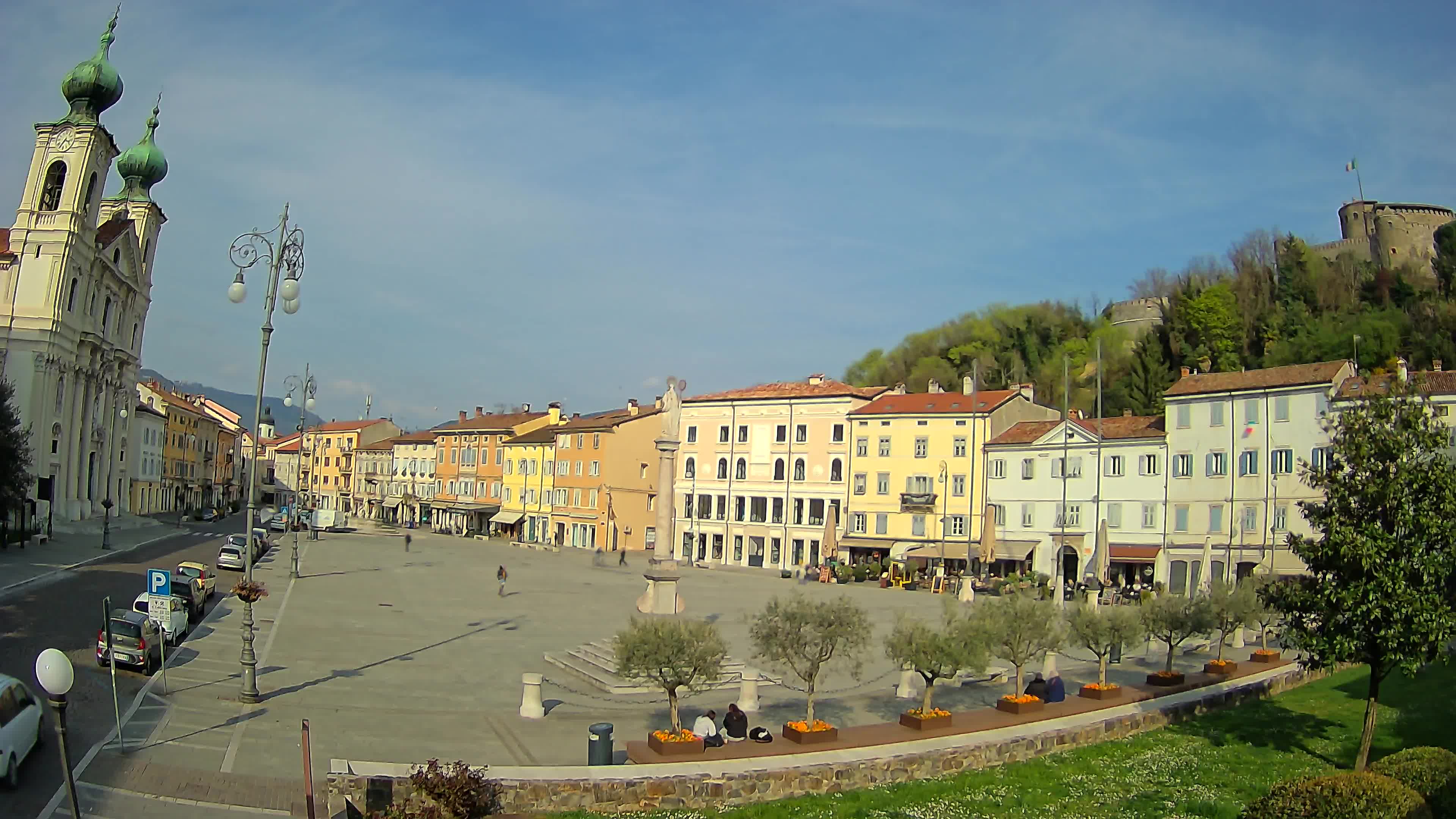 Webcam Gorizia Vittoria square – Church of st. Ignazio