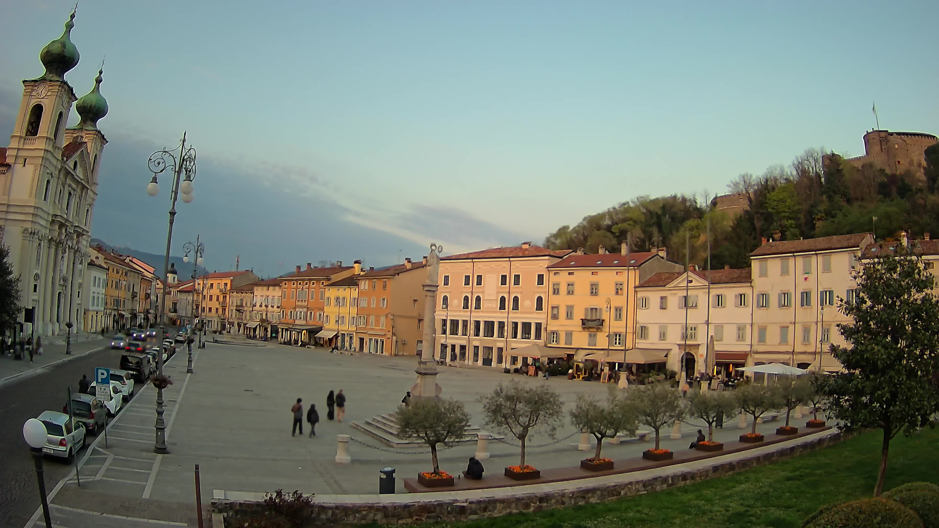 Gorizia – Place Vittoria – église st. Ignazio