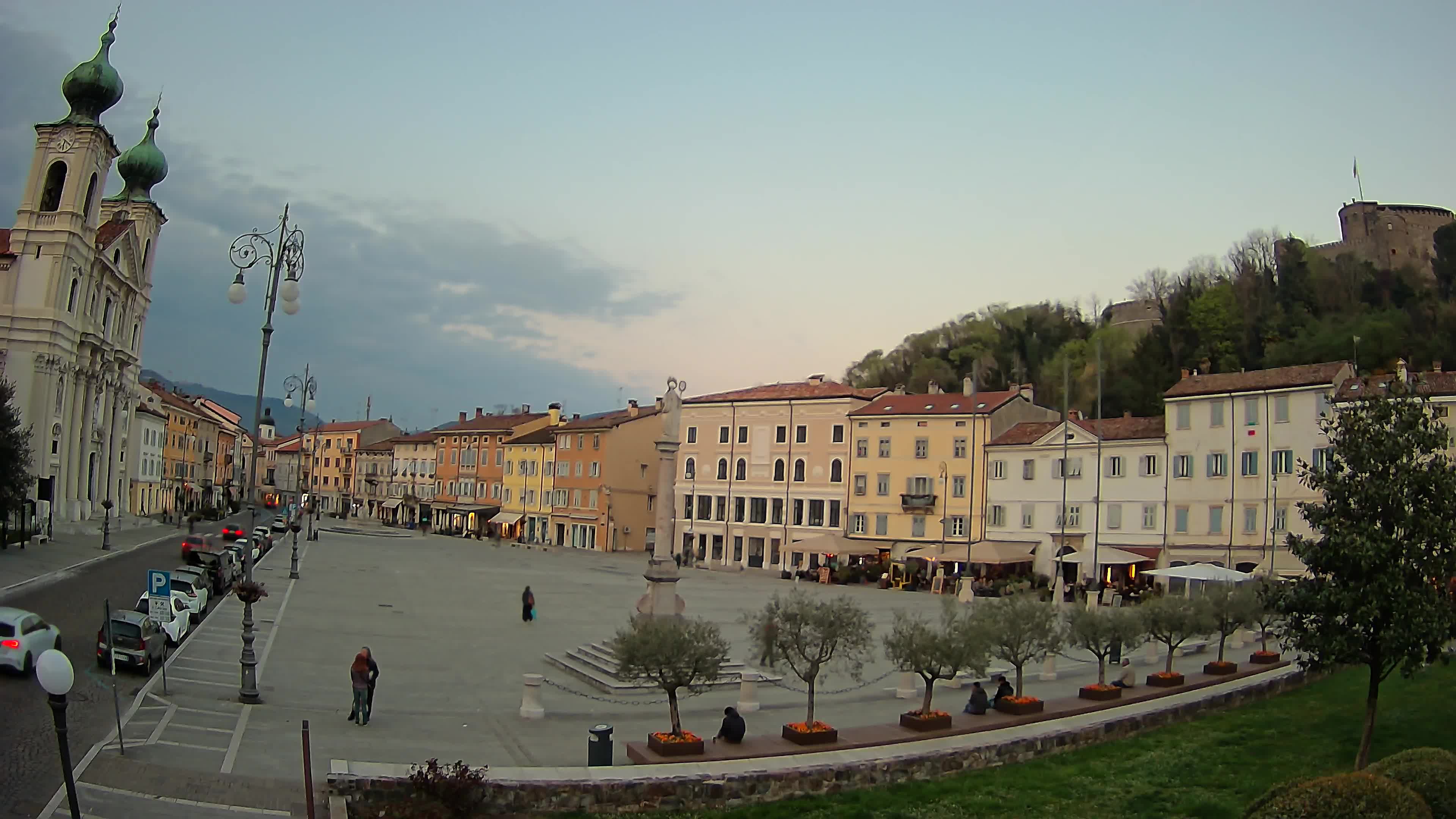 Webcam Gorizia Vittoria square – Church of st. Ignazio