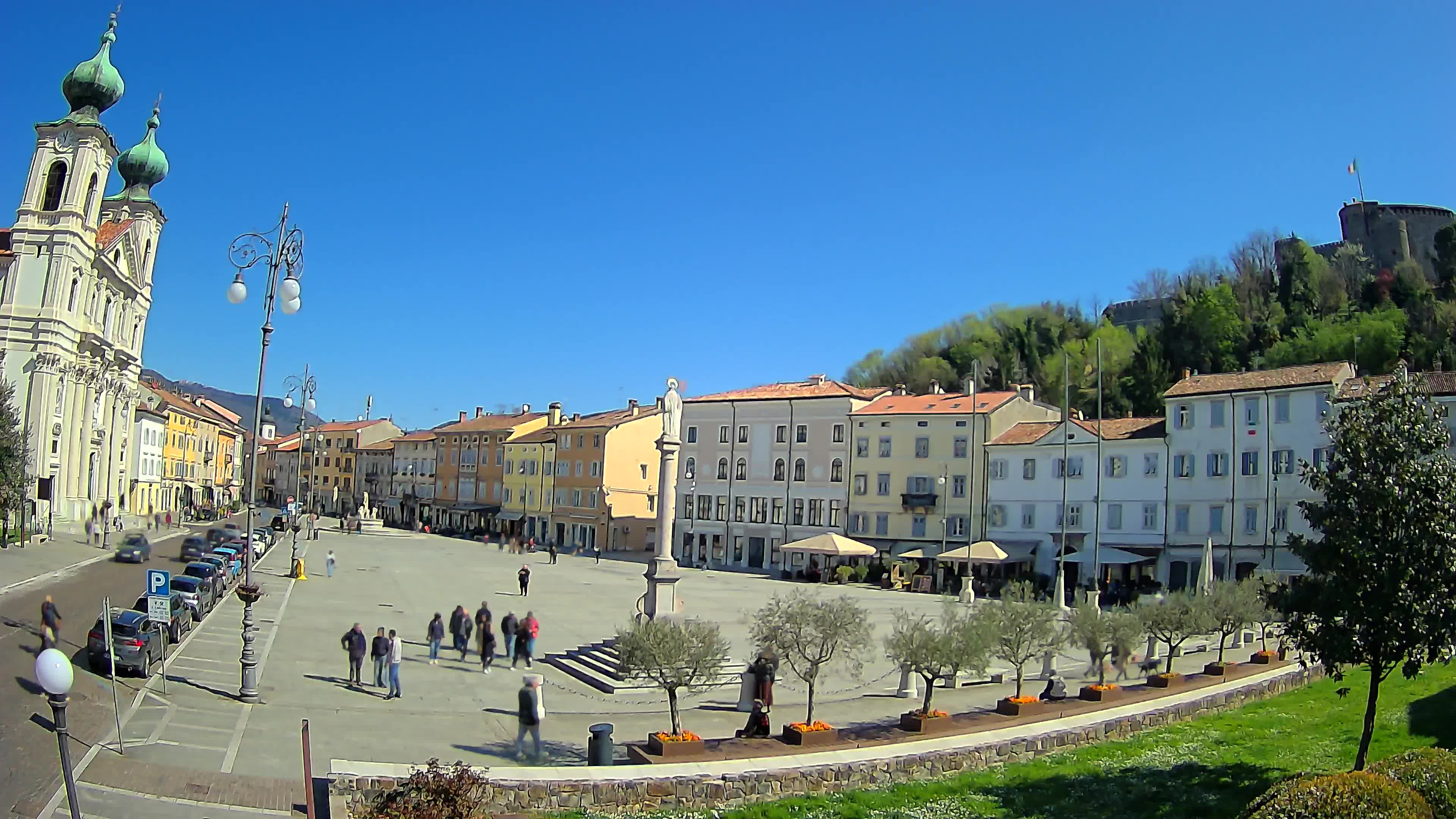Gorizia – Place Vittoria – église st. Ignazio