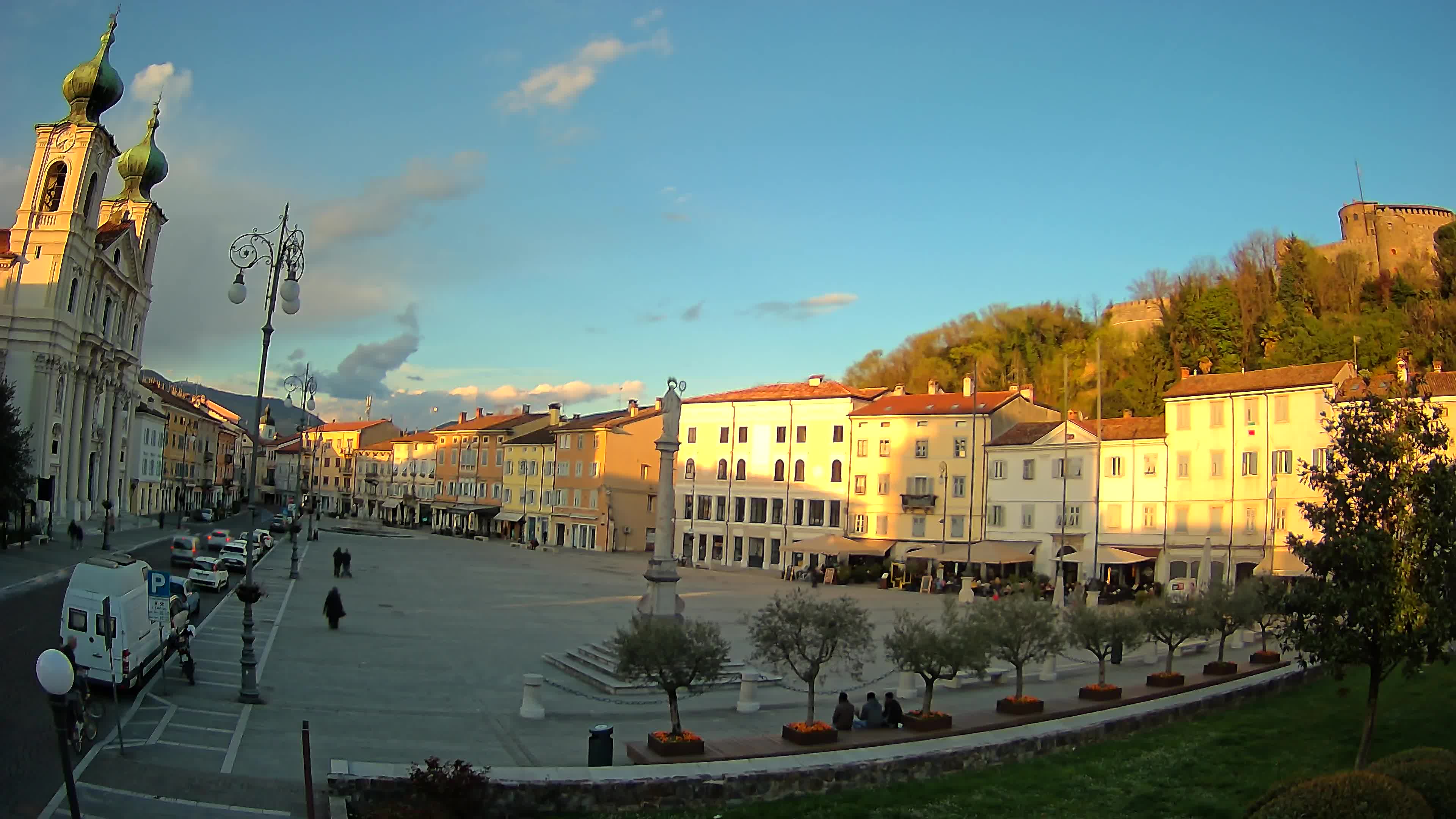 Webcam Gorizia Vittoria square – Church of st. Ignazio