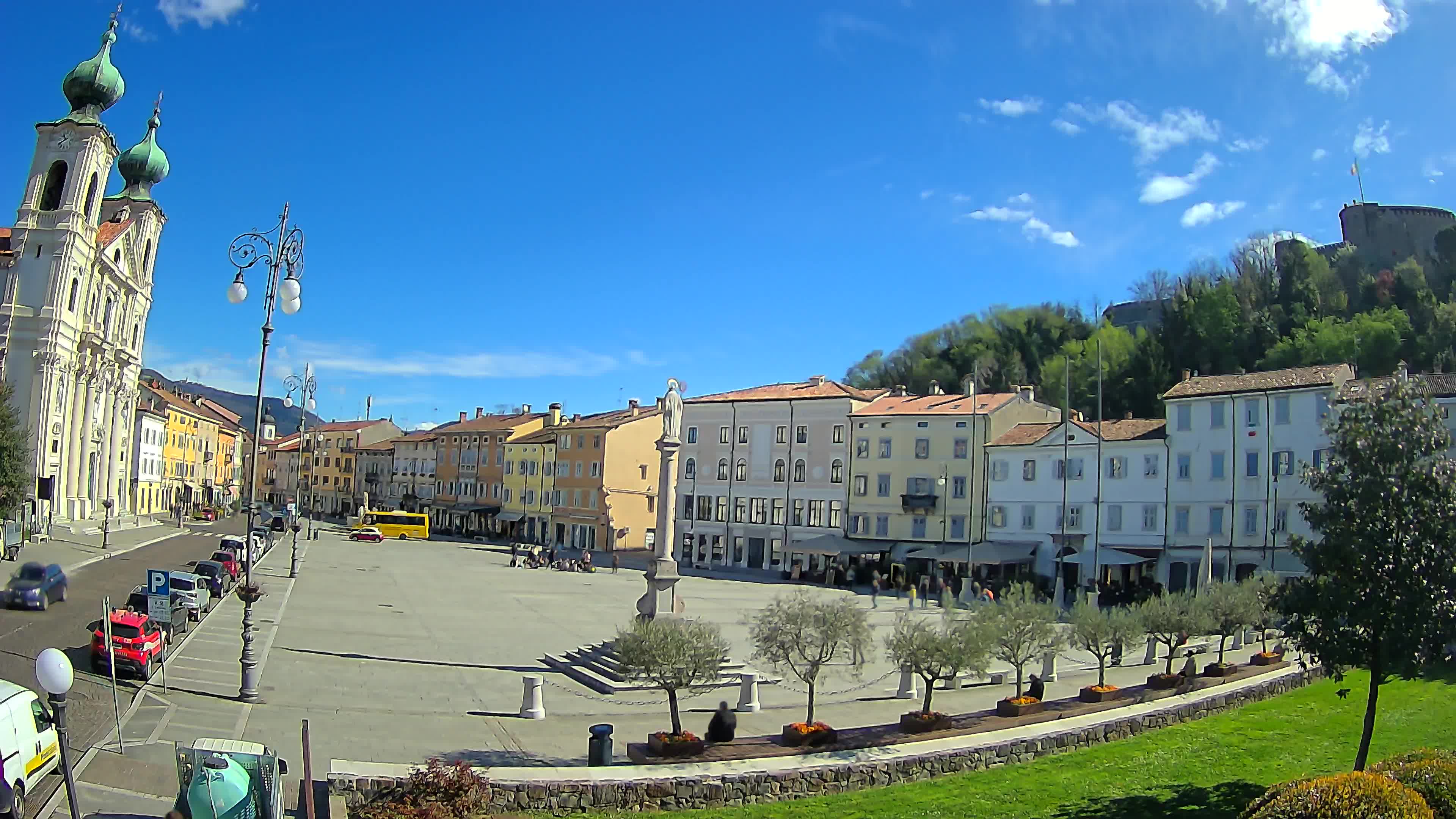 Webcam Gorizia Vittoria square – Church of st. Ignazio