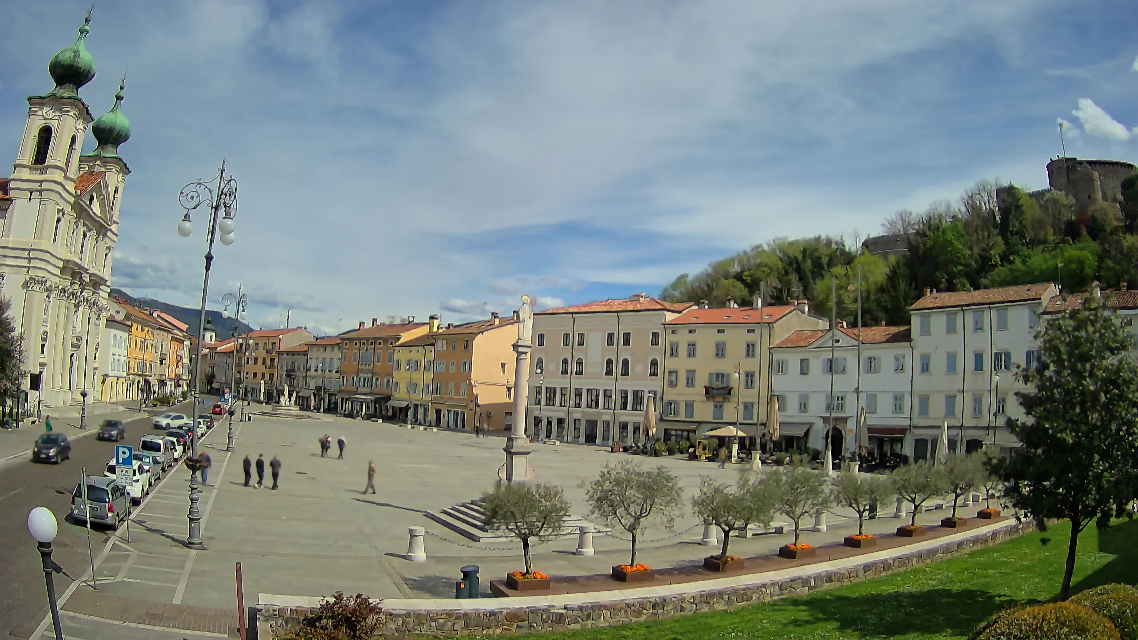 Webcam Gorizia Vittoria square – Church of st. Ignazio