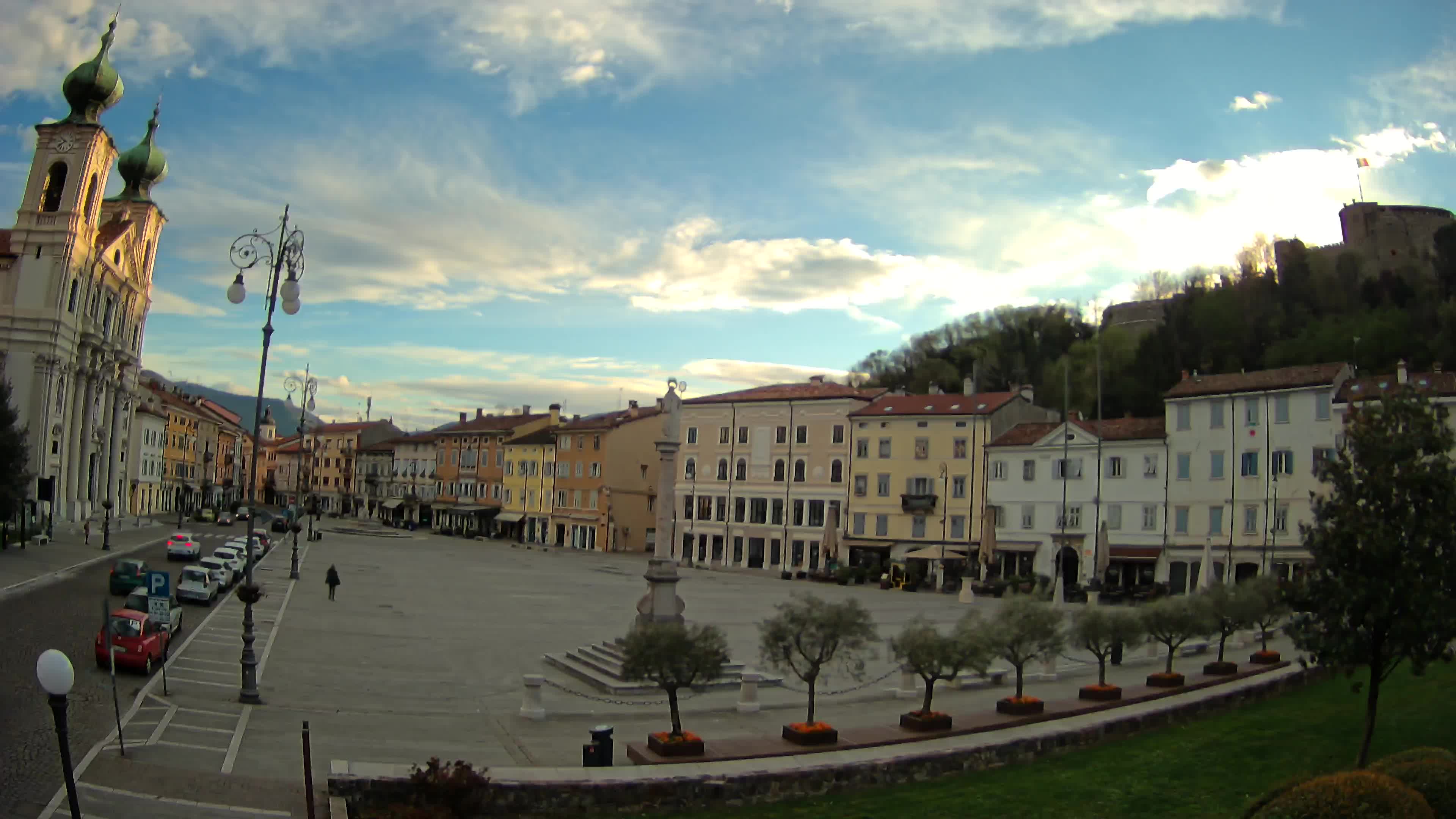 Webcam Gorizia Vittoria square – Church of st. Ignazio