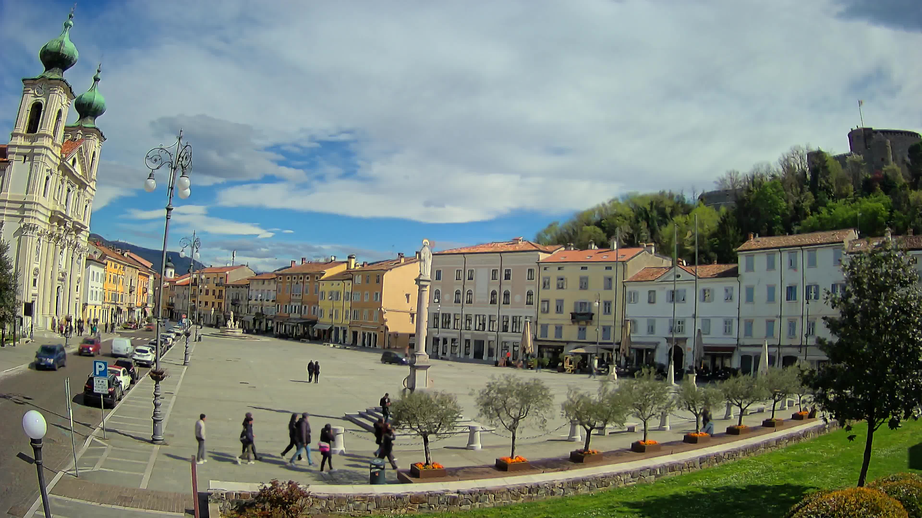 Görz – Vittoria-Platz – Kirche St. Ignazio