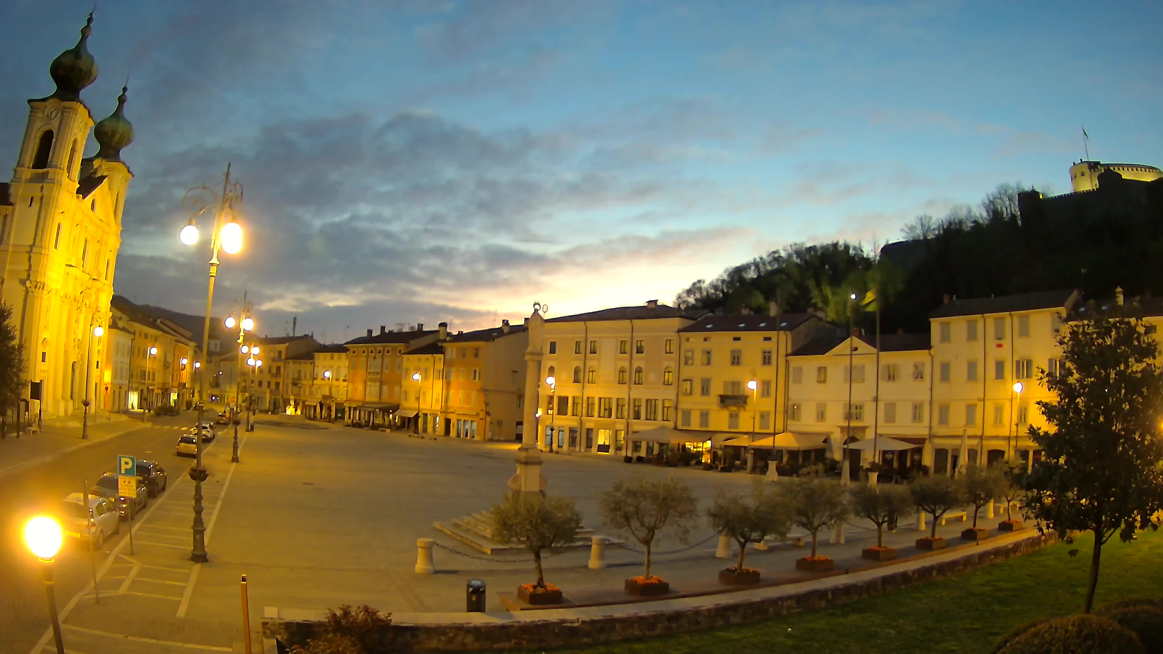 Webcam Gorizia Vittoria square – Church of st. Ignazio