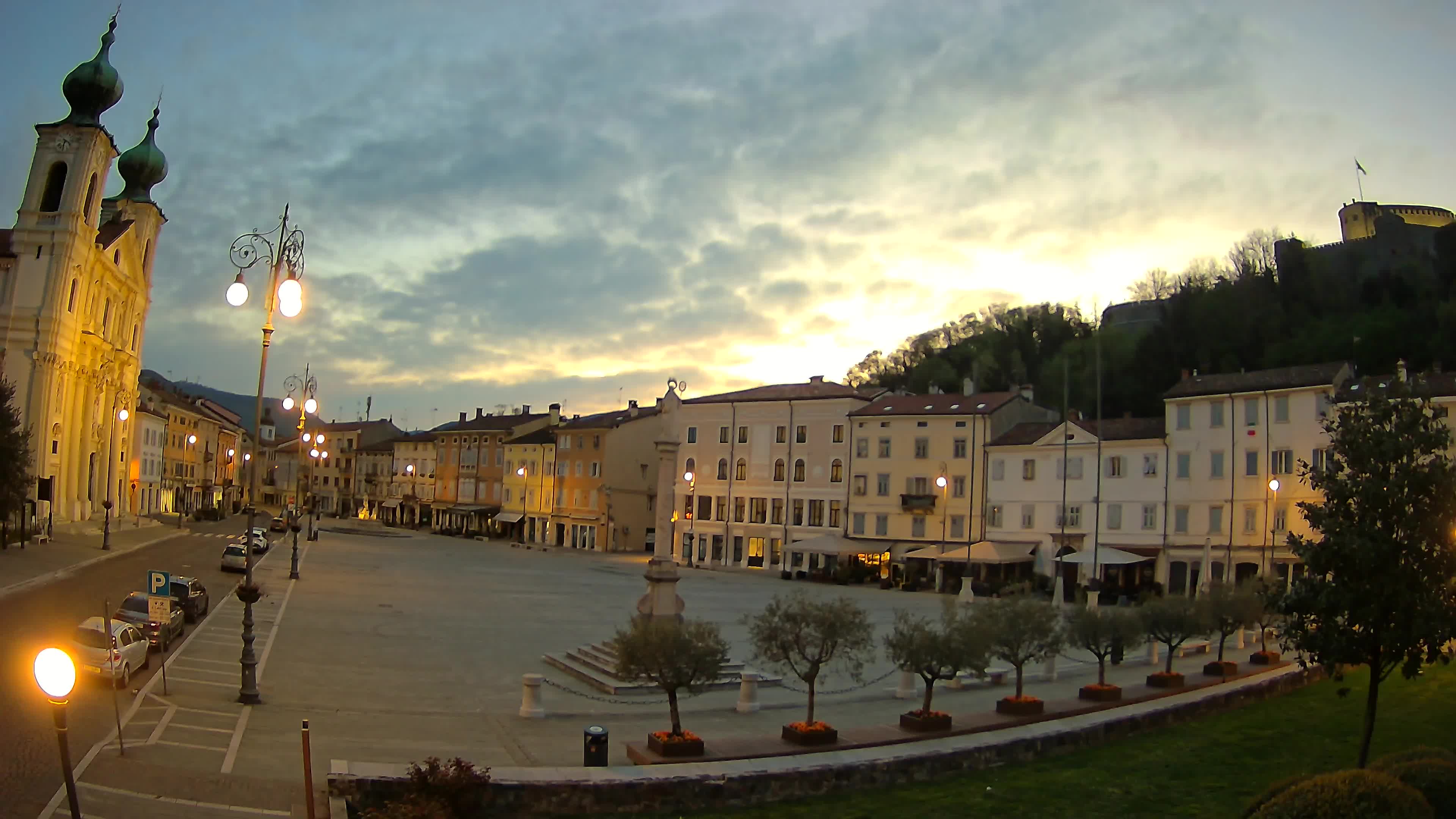 Webcam Gorizia Vittoria square – Church of st. Ignazio