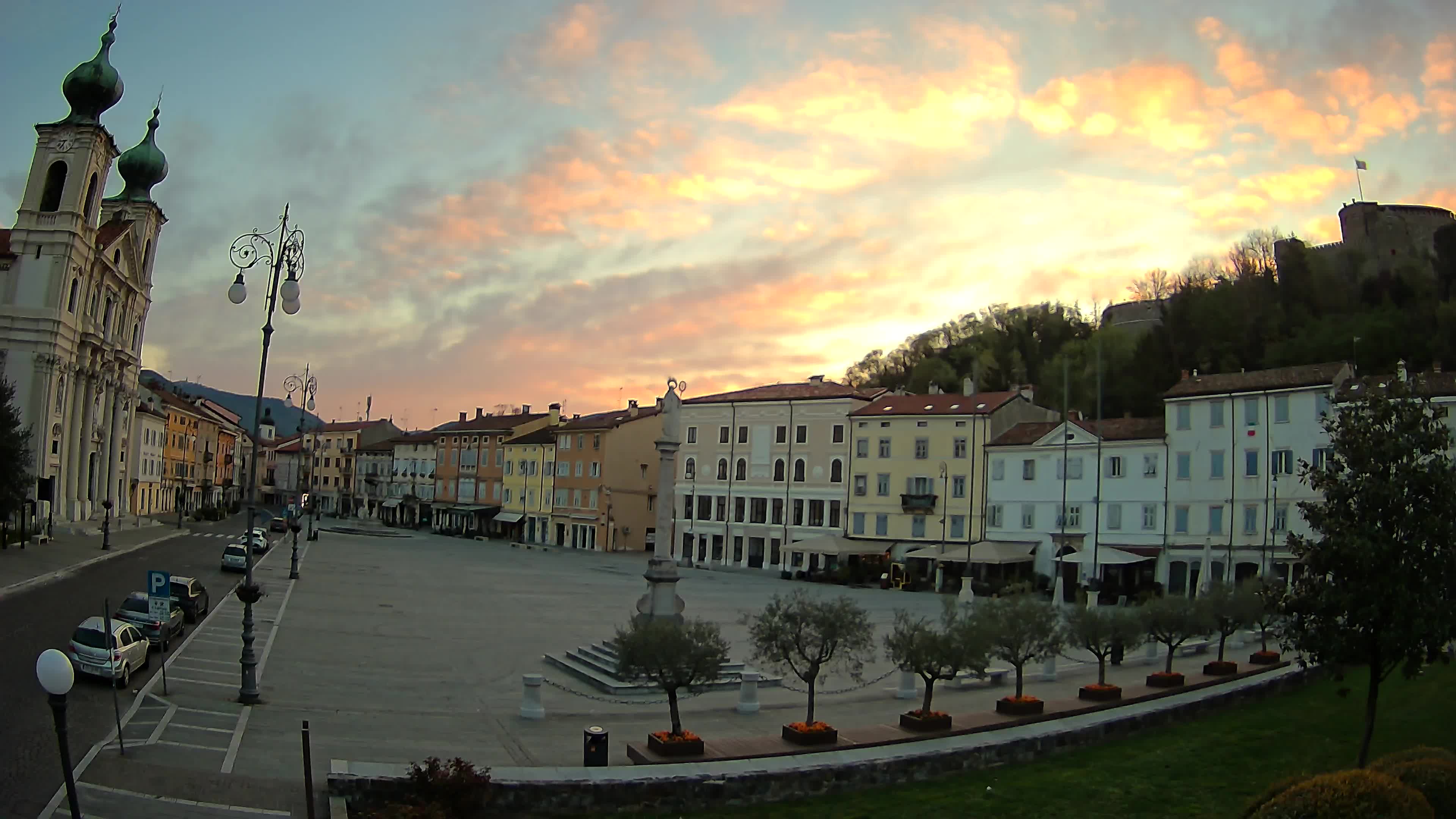 Gorizia – Place Vittoria – église st. Ignazio