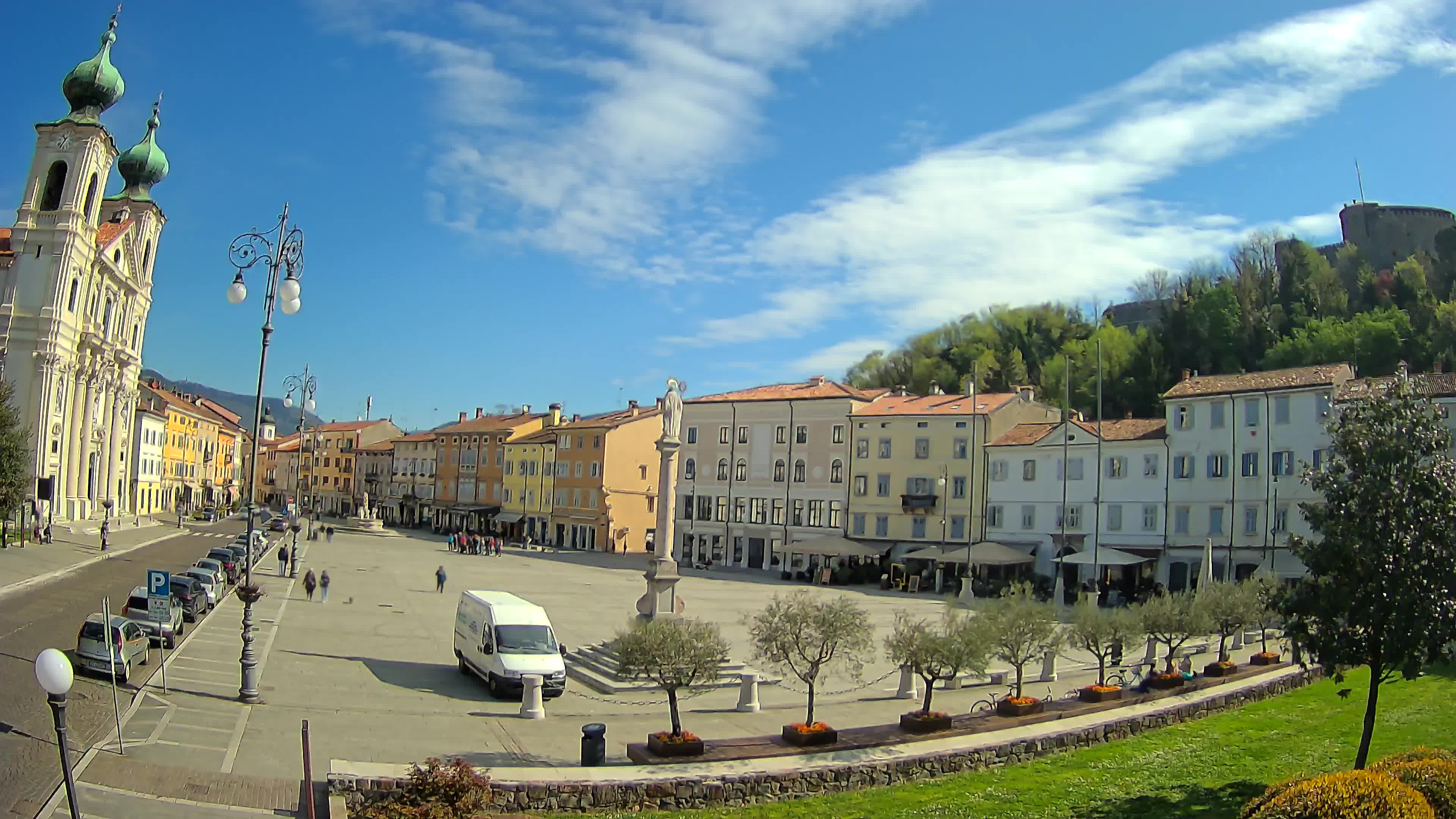 Webcam Gorizia Vittoria square – Church of st. Ignazio