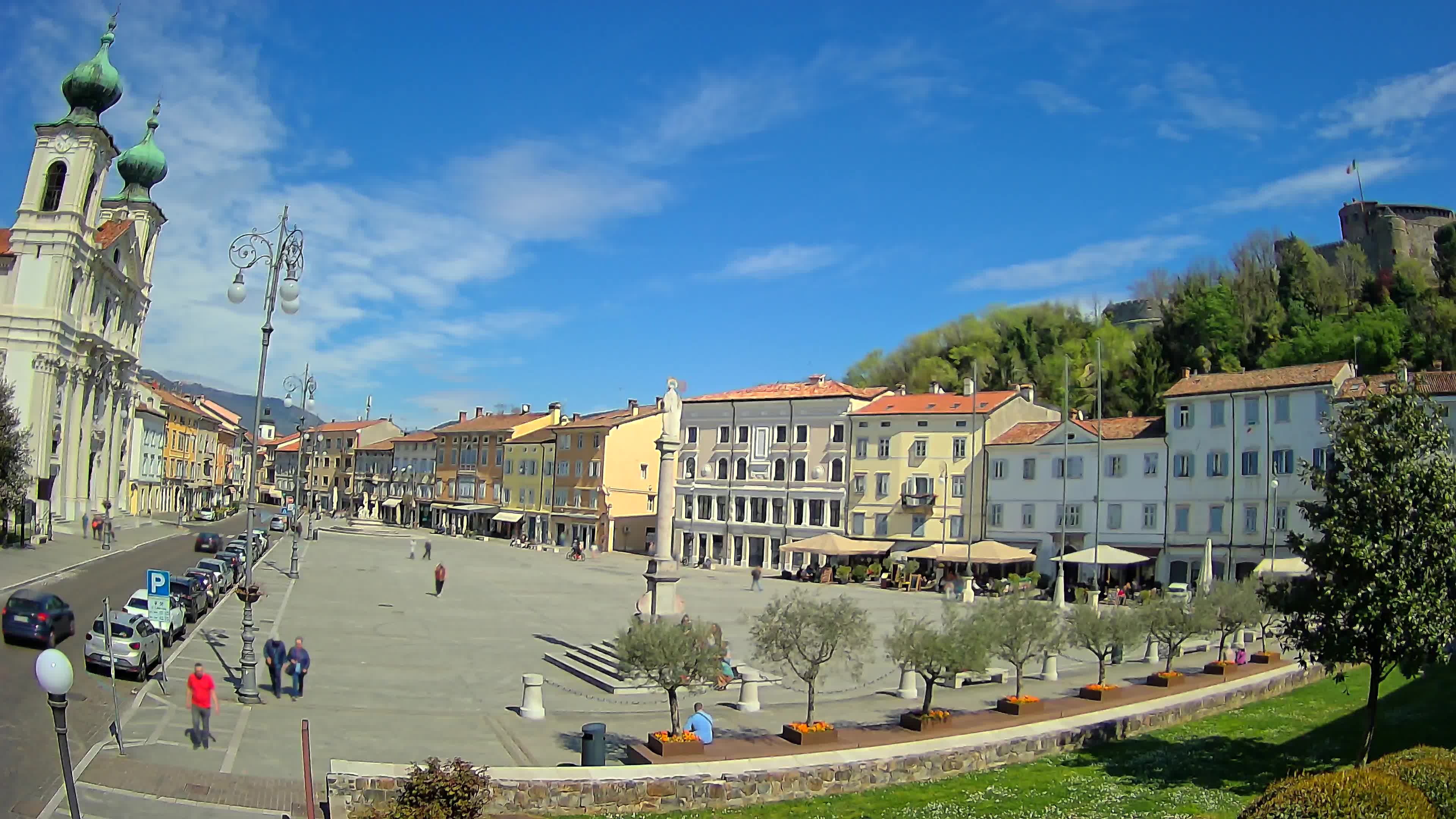 Webcam Gorizia Vittoria square – Church of st. Ignazio