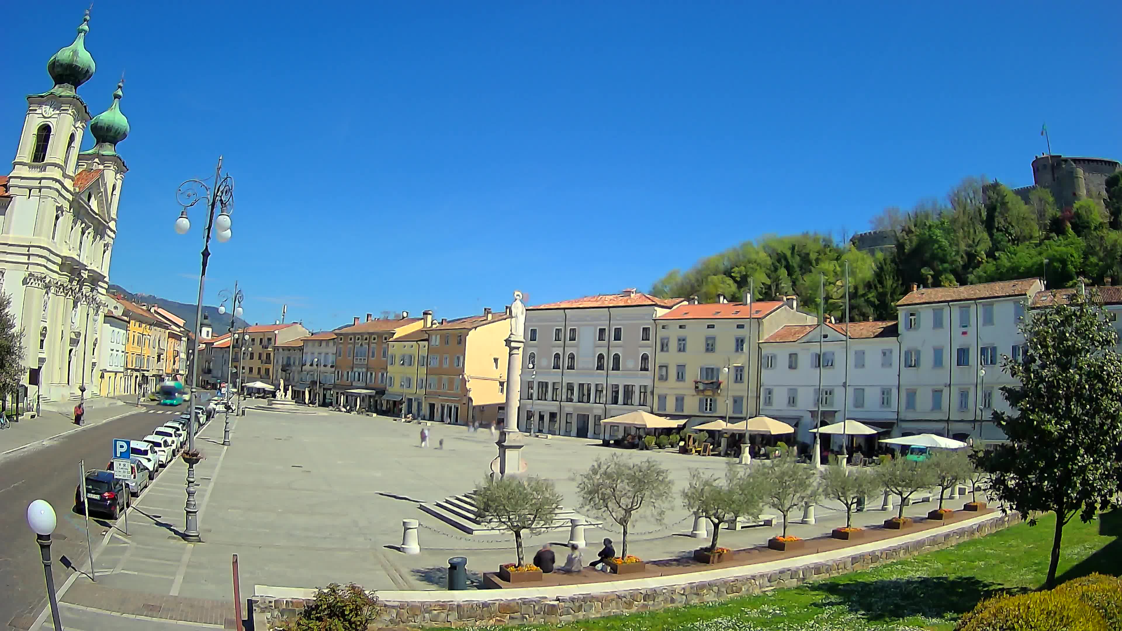 Webcam Gorizia Vittoria square – Church of st. Ignazio