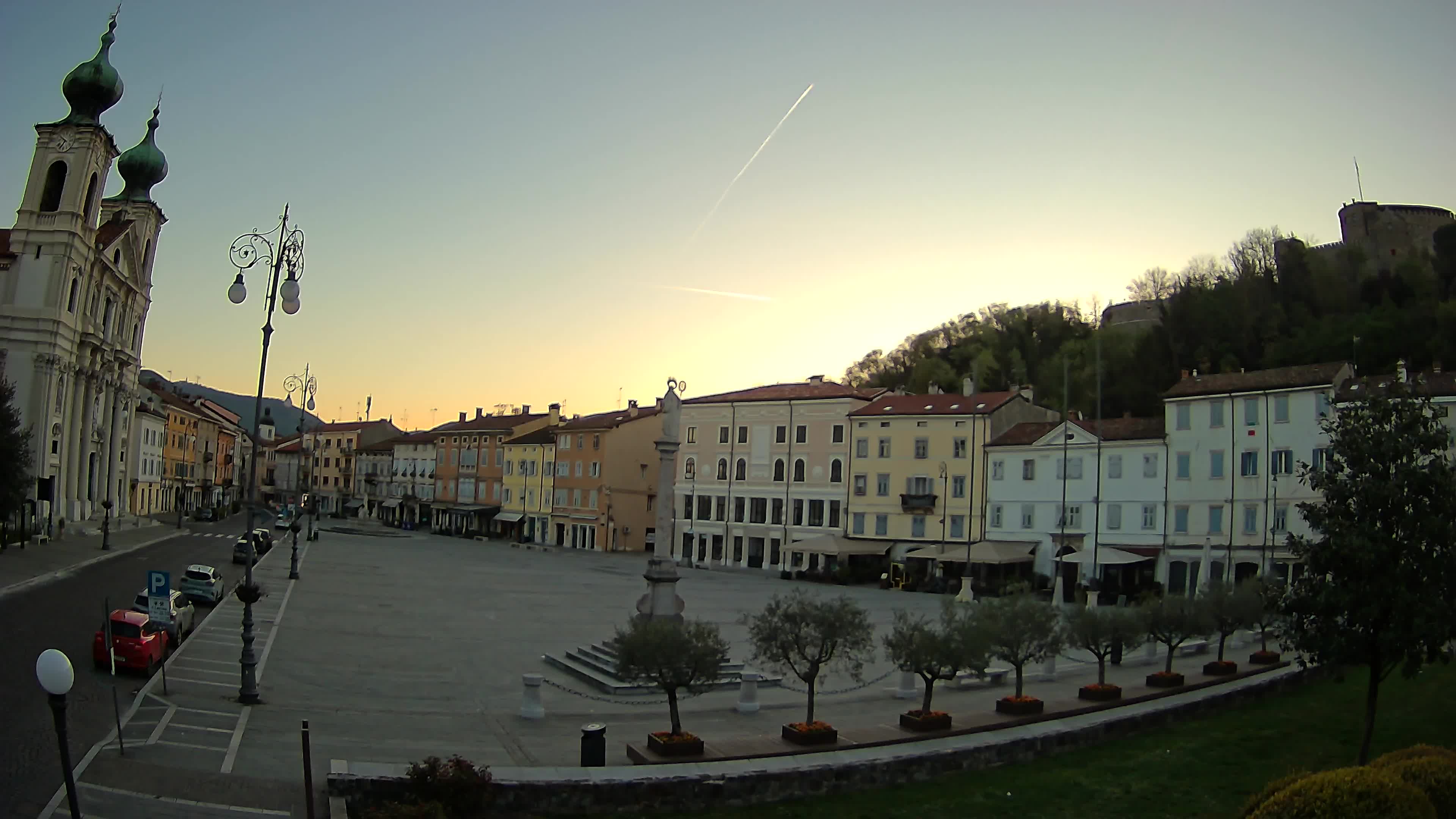 Gorizia – Place Vittoria – église st. Ignazio