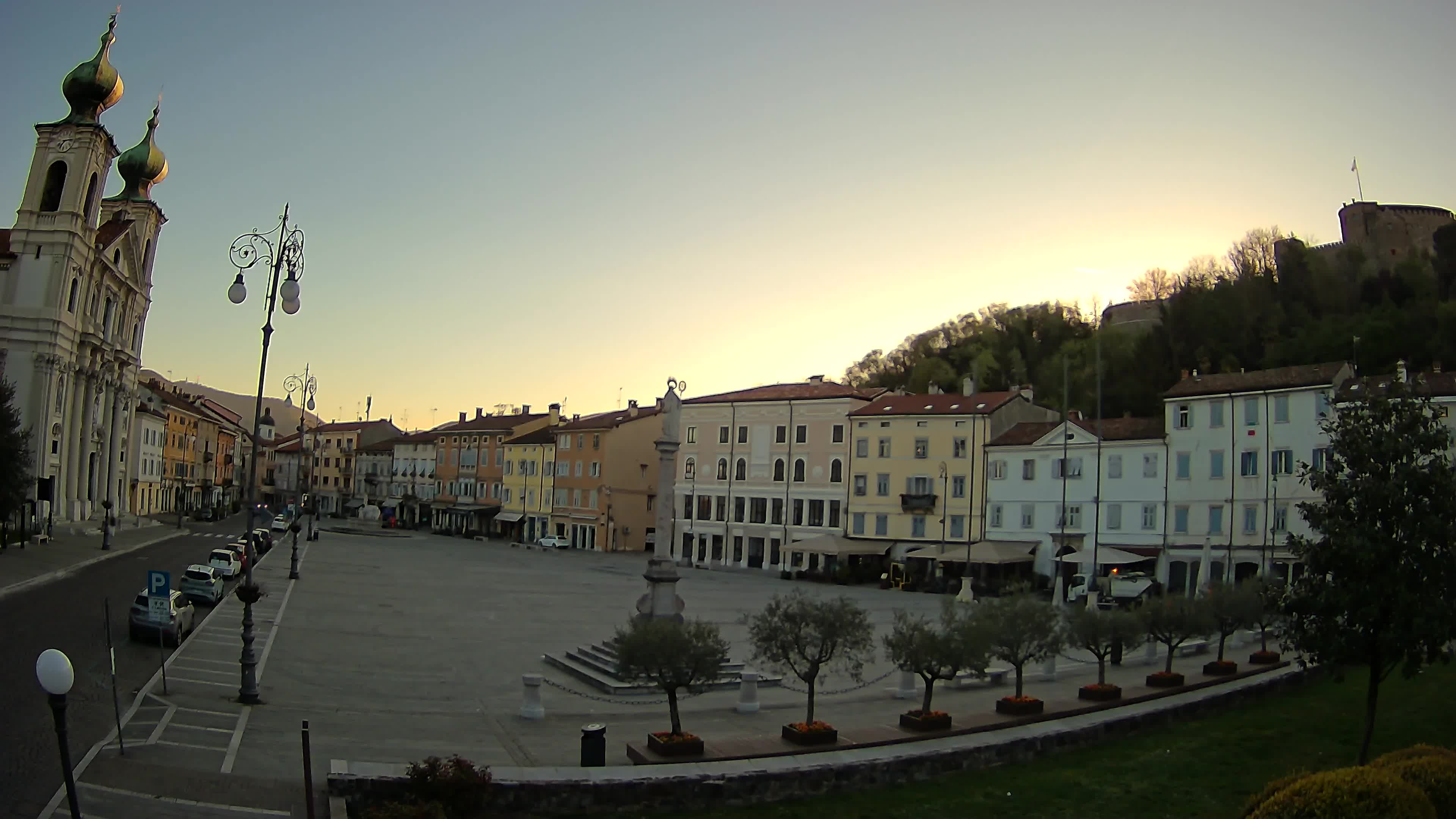 Webcam Gorizia Vittoria square – Church of st. Ignazio
