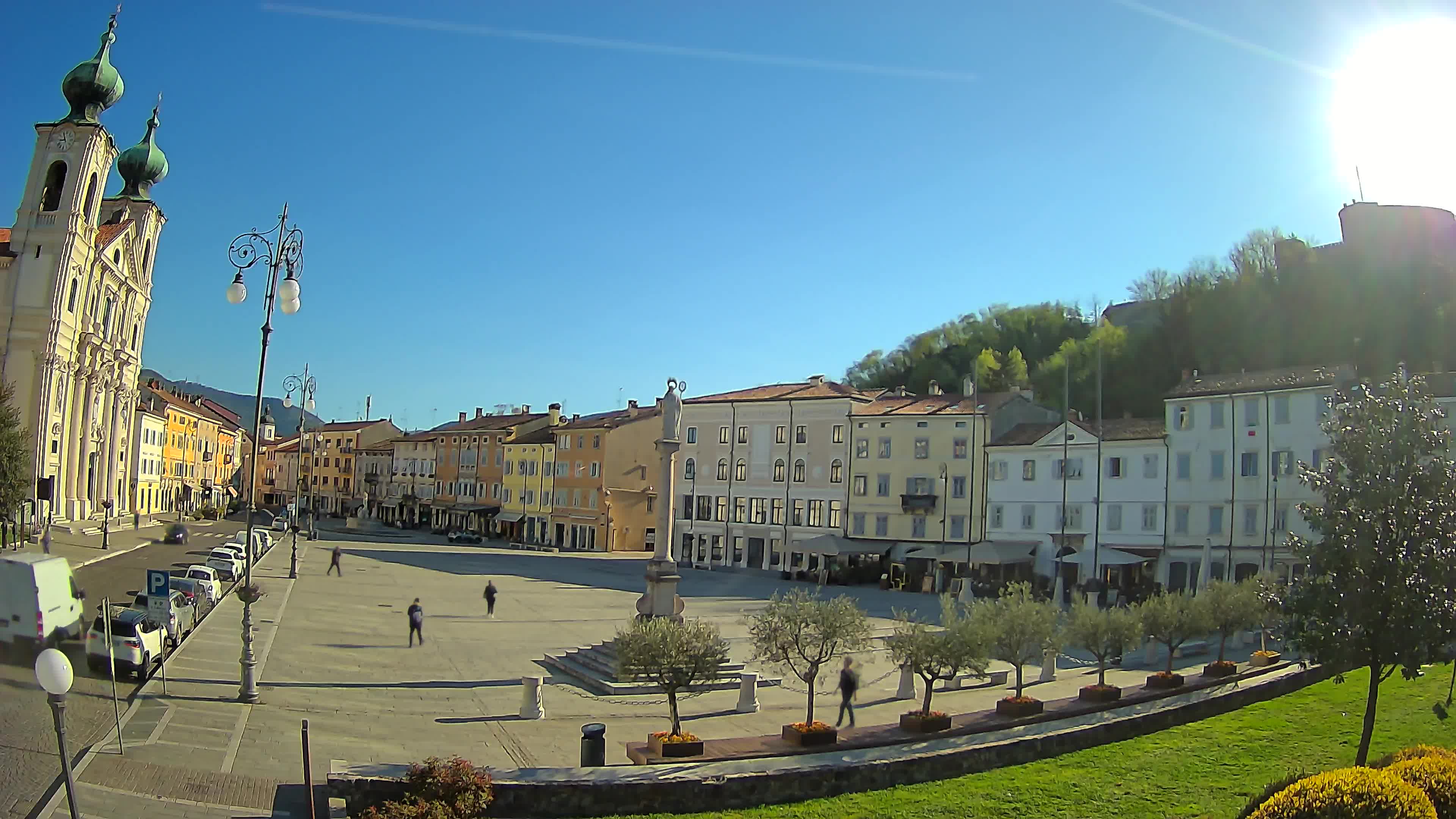 Webcam Gorizia Vittoria square – Church of st. Ignazio