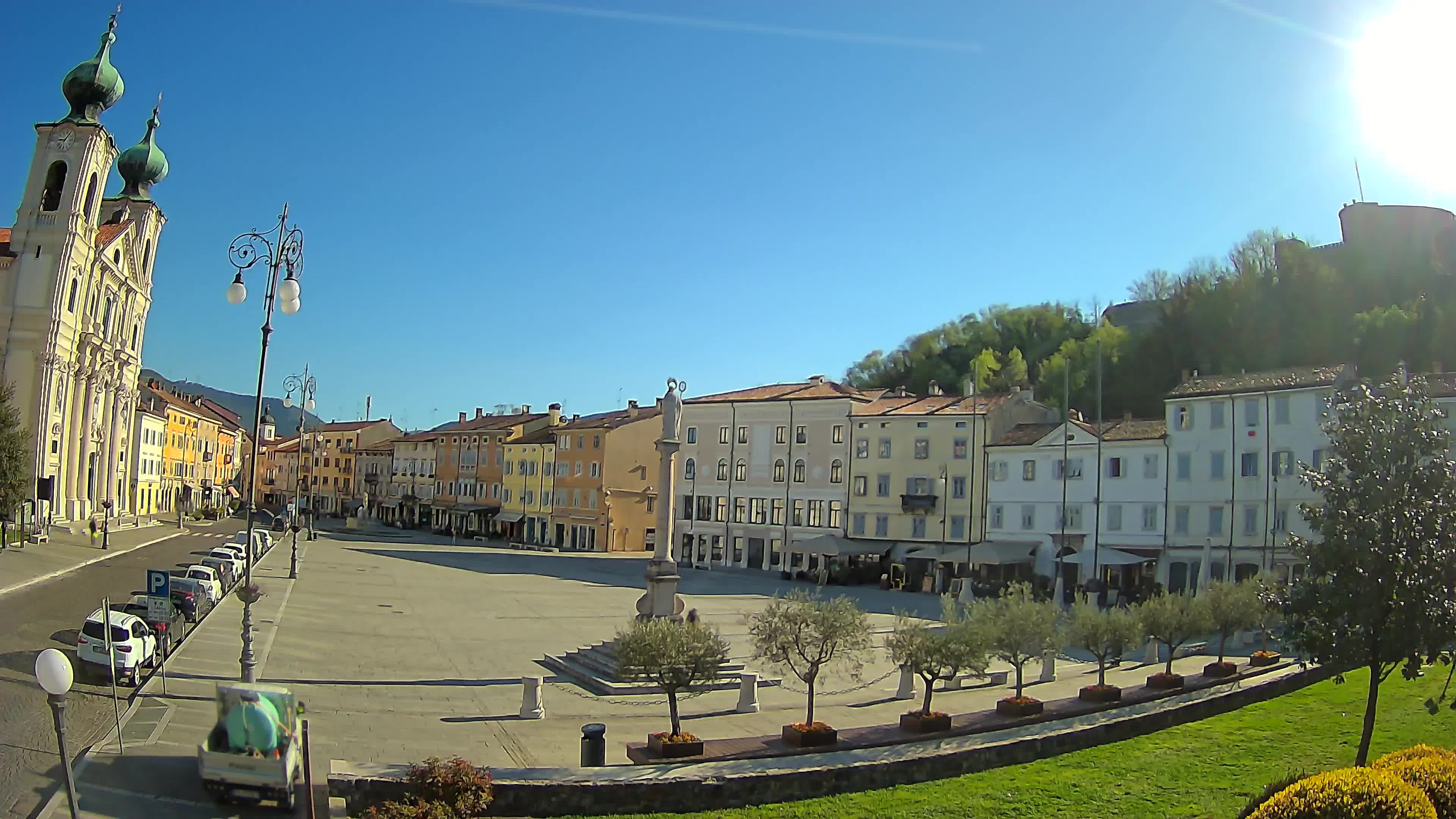 Webcam Gorizia Vittoria square – Church of st. Ignazio