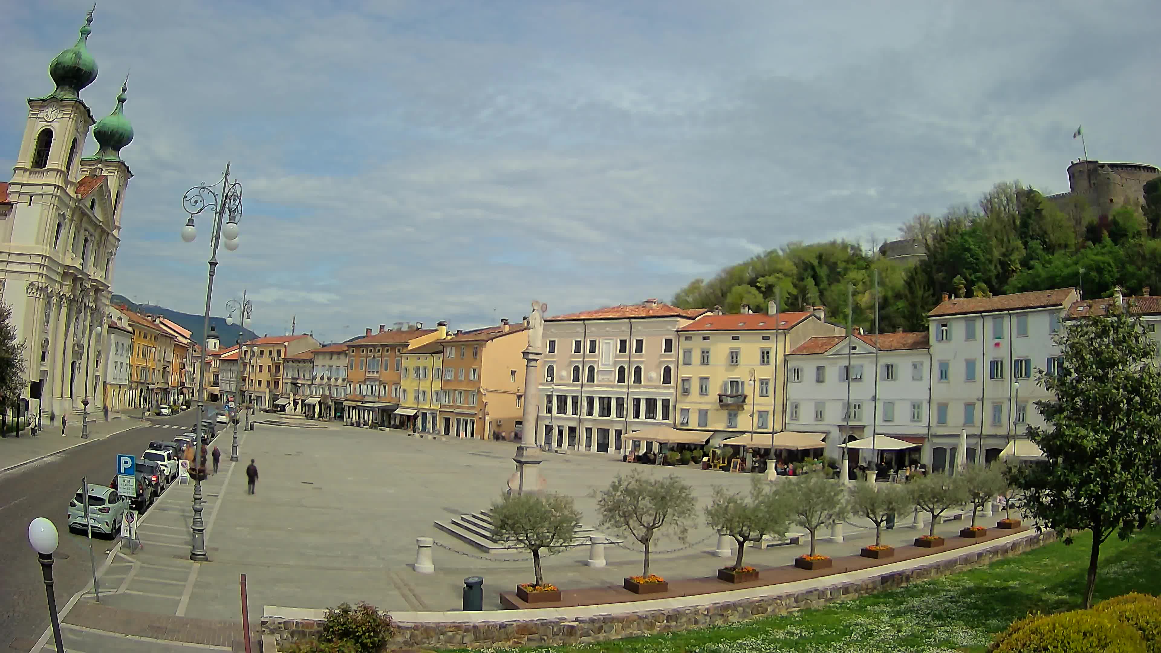 Webcam Gorizia Vittoria square – Church of st. Ignazio