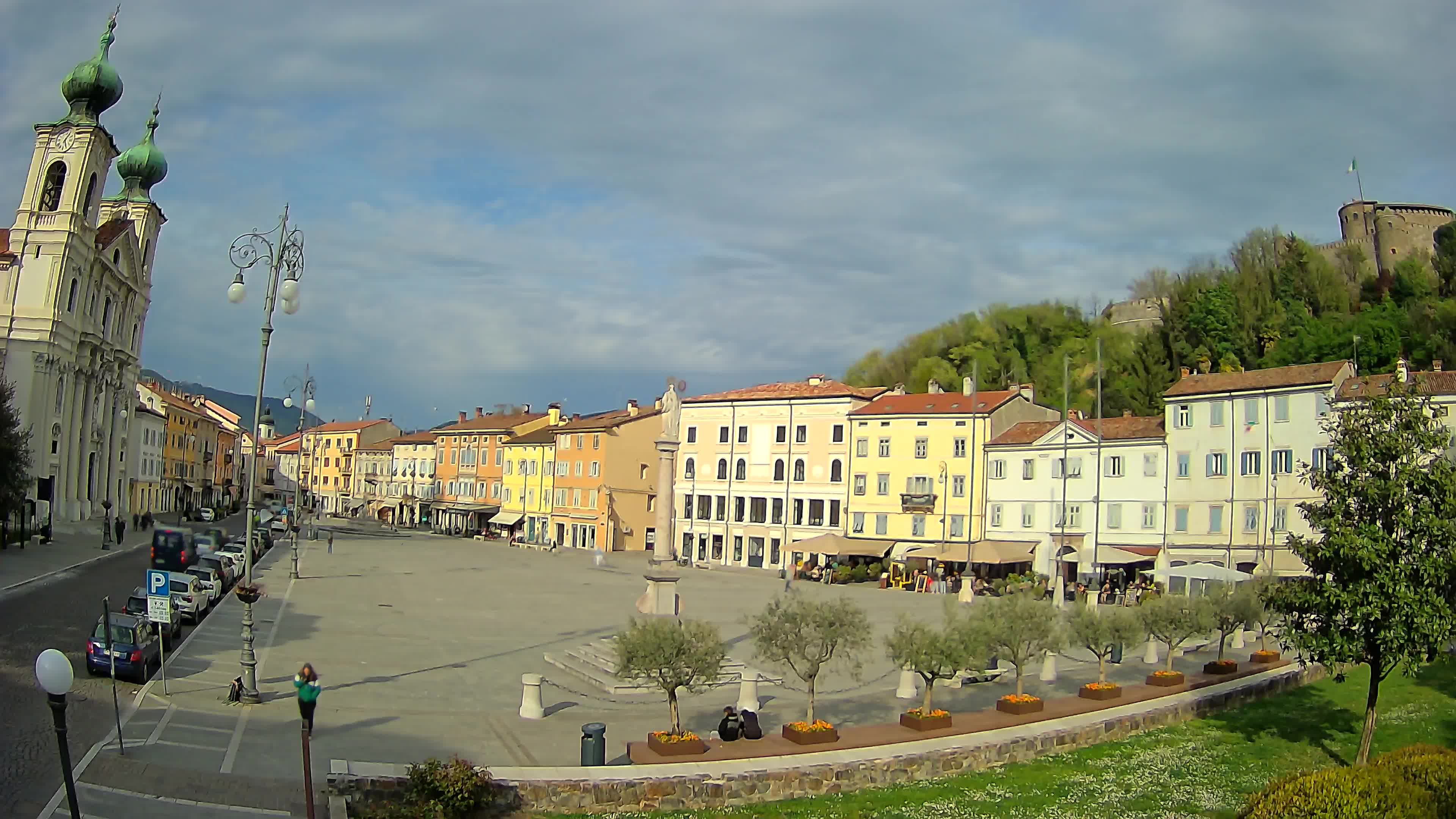 Gorizia – Place Vittoria – église st. Ignazio