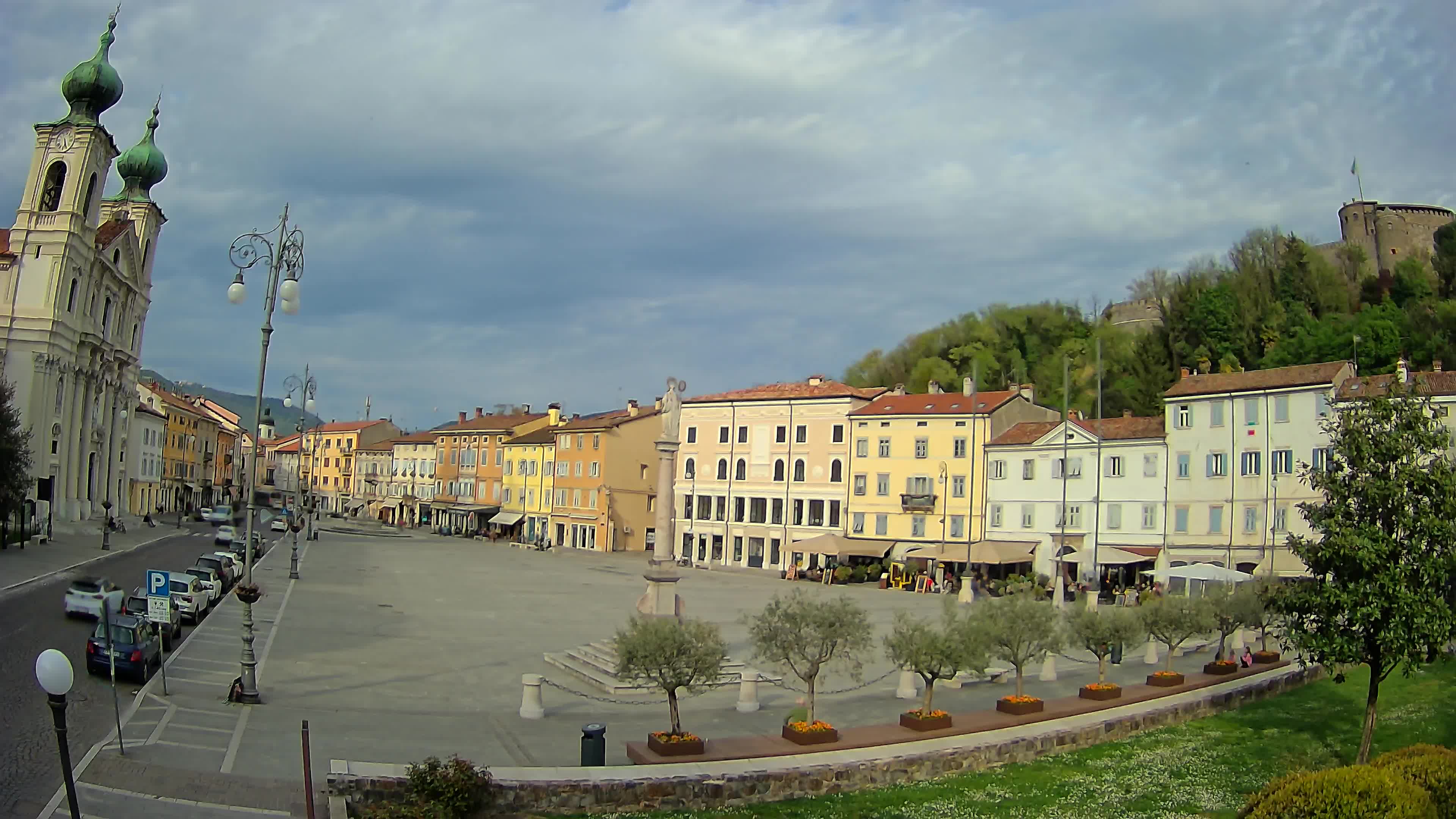 Gorizia – Place Vittoria – église st. Ignazio