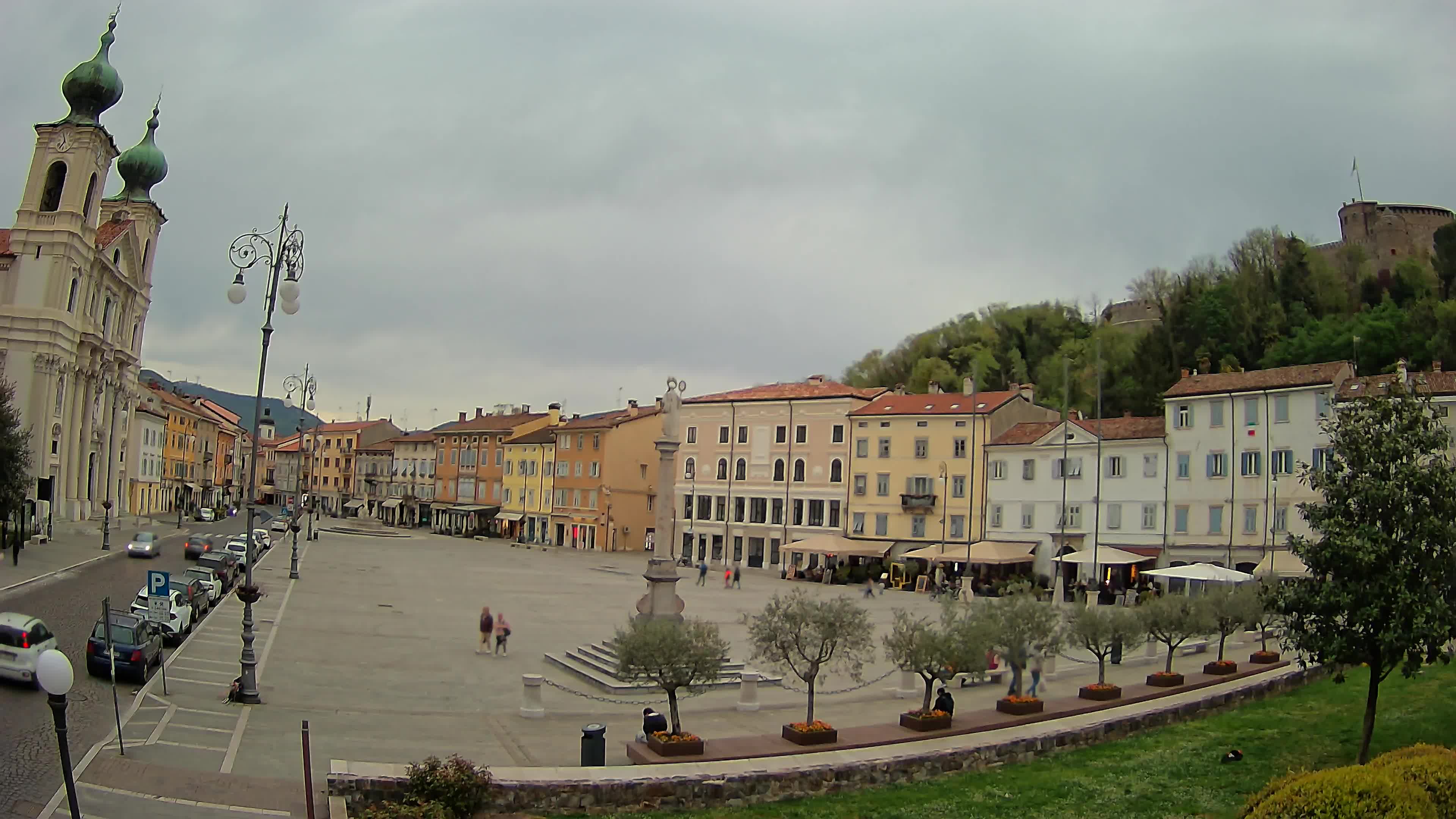 Webcam Gorizia Vittoria square – Church of st. Ignazio