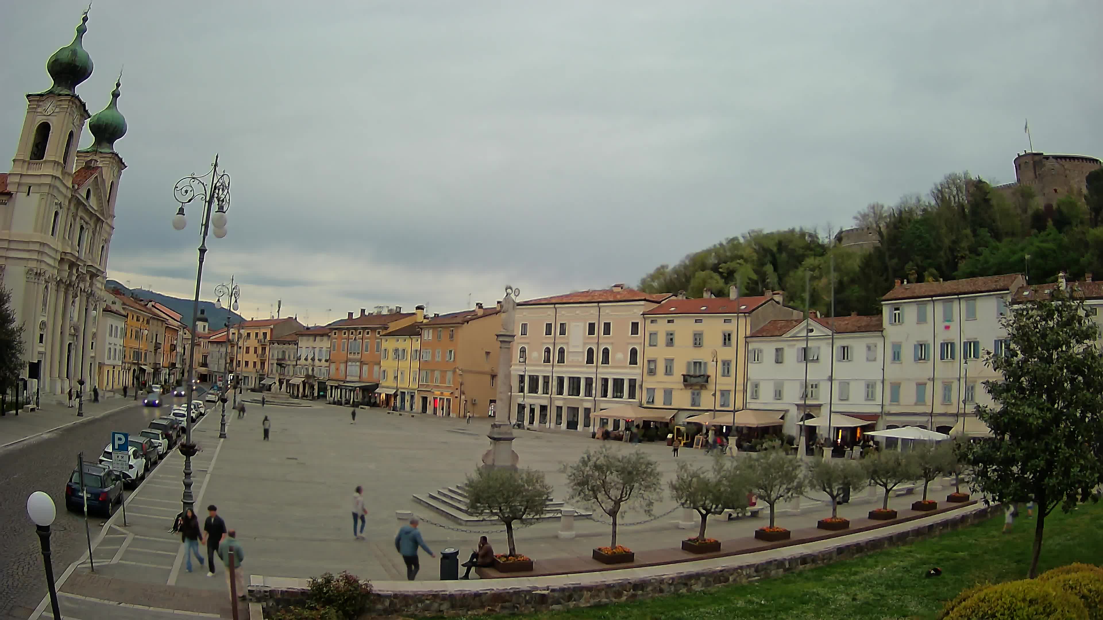 Webcam Gorizia Vittoria square – Church of st. Ignazio