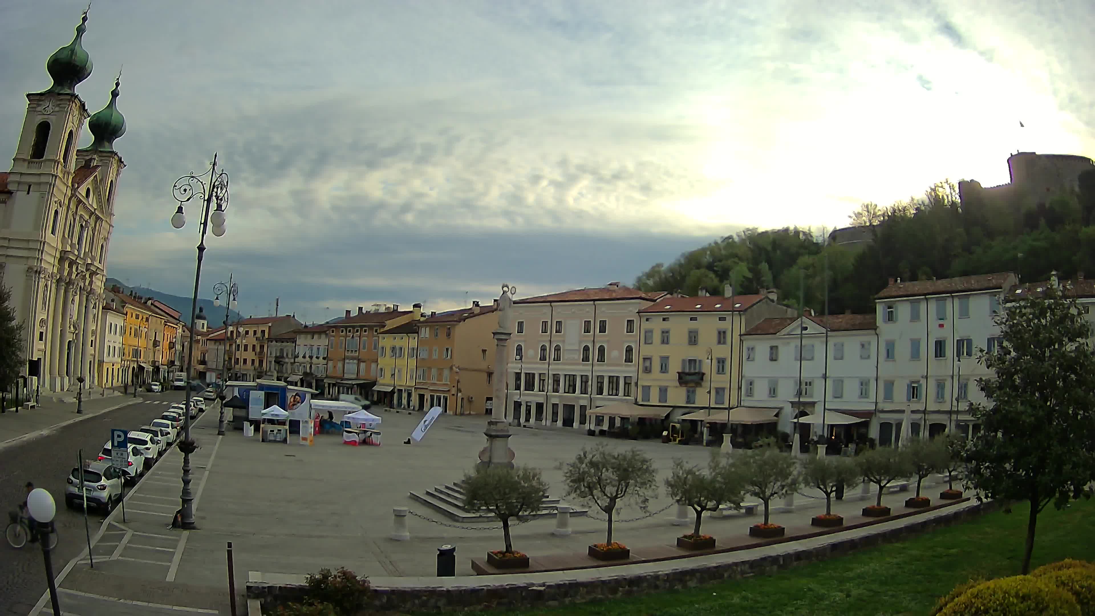 Webcam Gorizia Vittoria square – Church of st. Ignazio